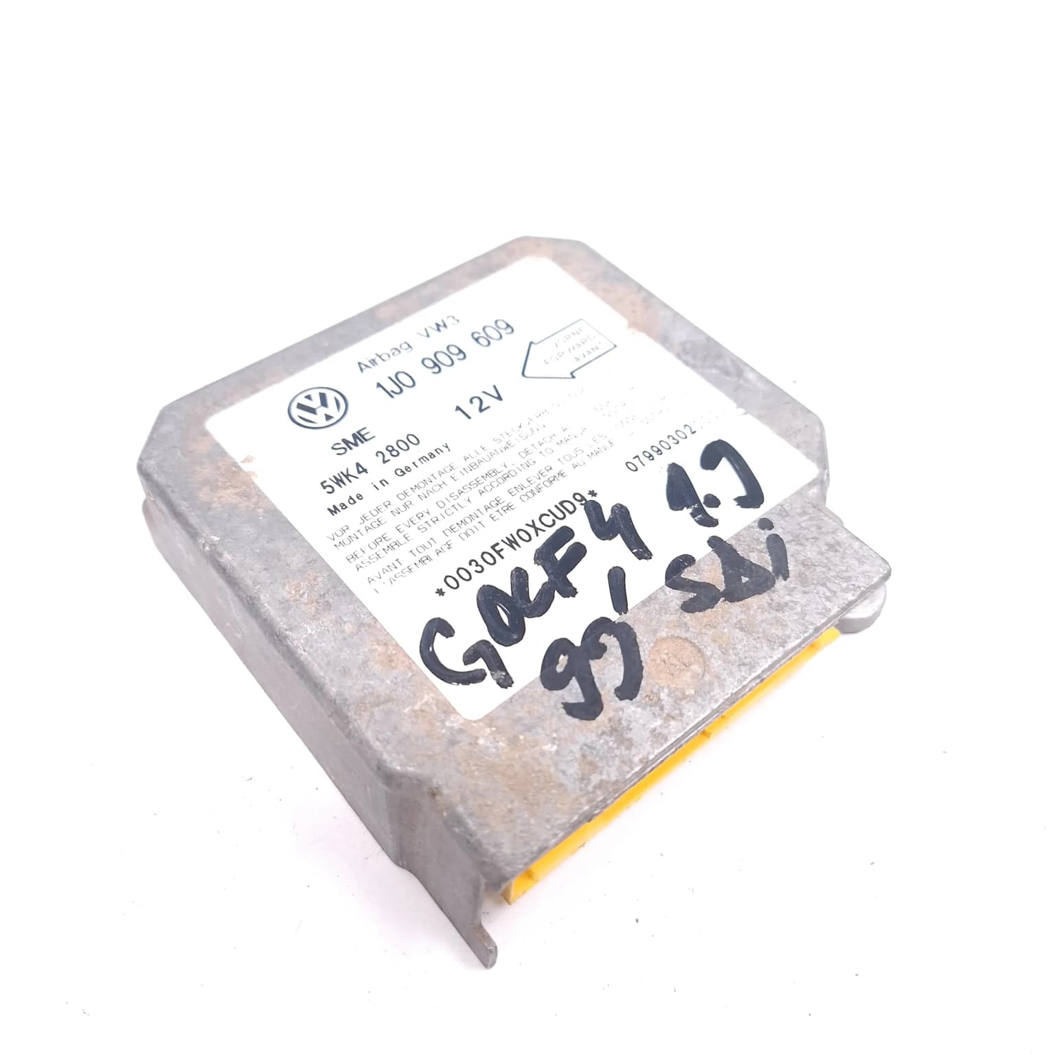 Airbag control module VW GOLF 4 1997–2004 1J0909609 – 1