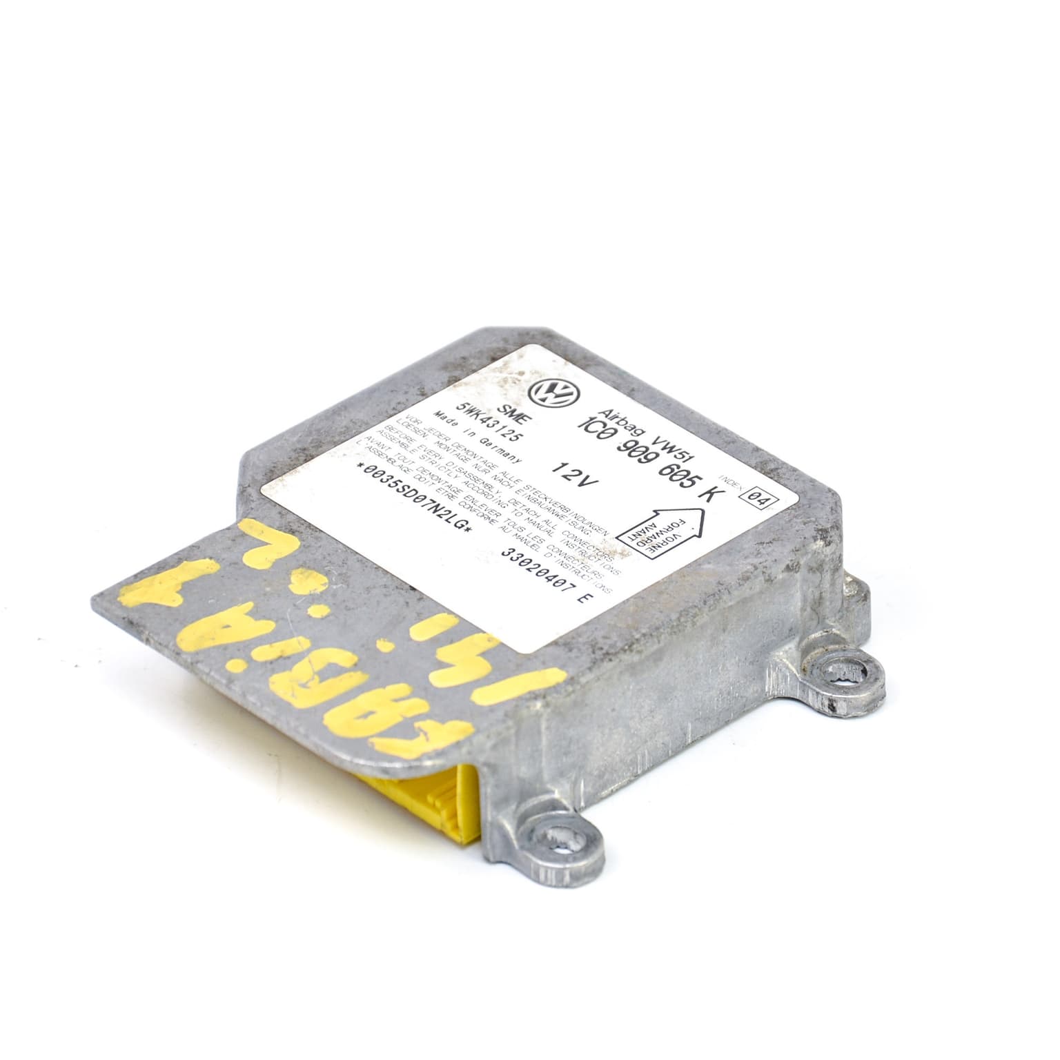 Airbag control module Skoda FABIA 1 1999–2007 1.4 16V BBY 1C0909605K – 1