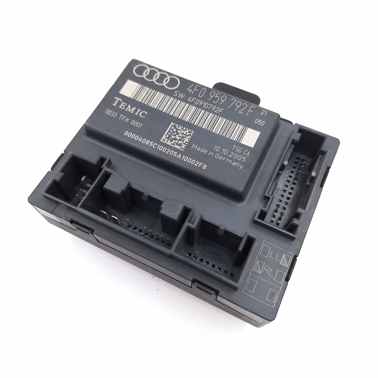 Calculateur Audi A6 (4F, C6) 2004–2011 2.0 TDI BRE 4F0959792F – 1