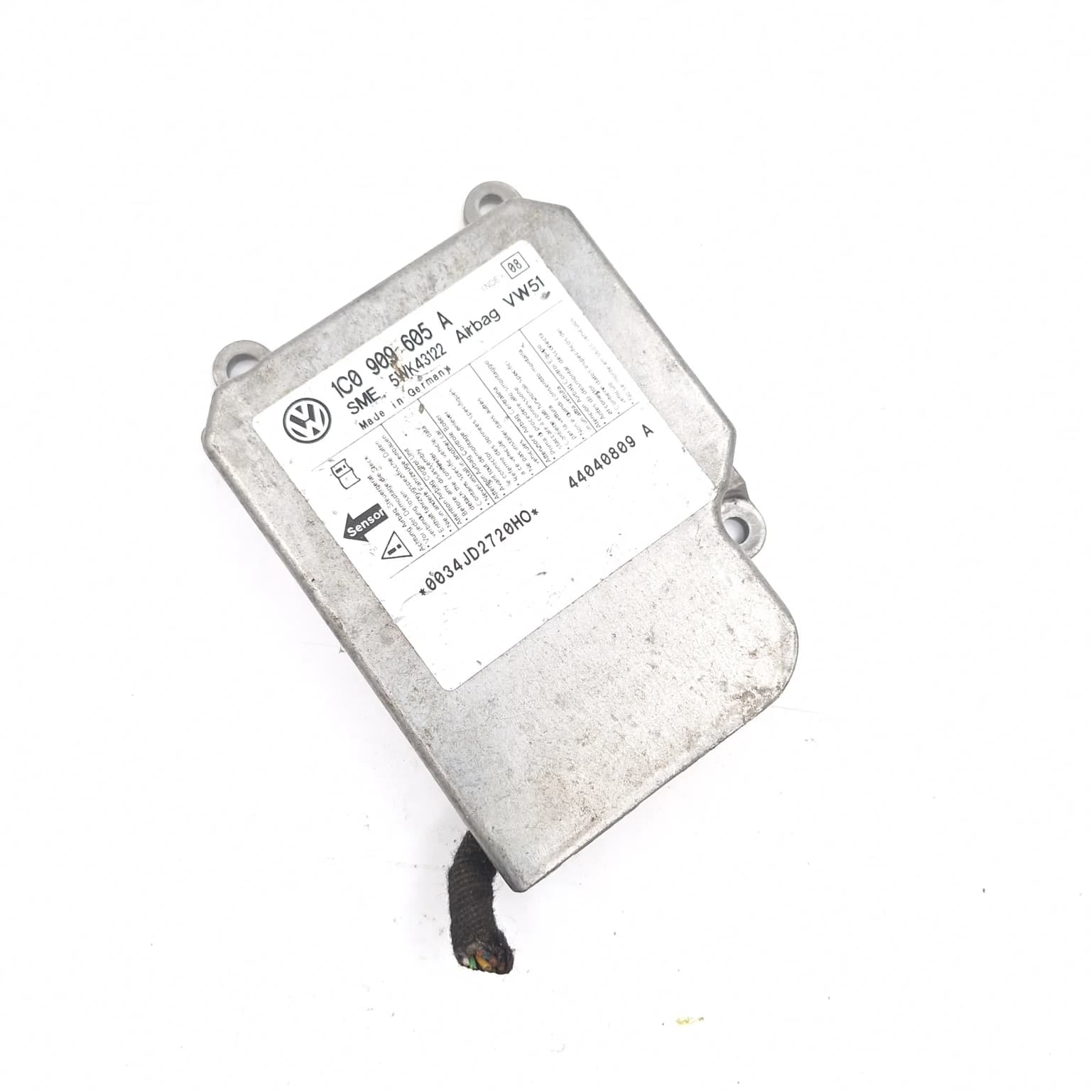 Airbag control module VW TRANSPORTER Mk 5 / T5 / caravelle 2003–2015 1C0909605A – 1