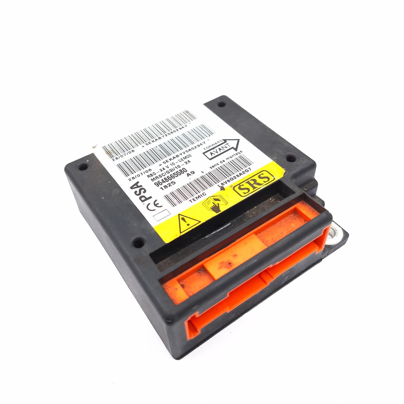 Airbag control module Citroen C5 (DC, DE, RC, RE) 2001–2008 9648665580 – 1