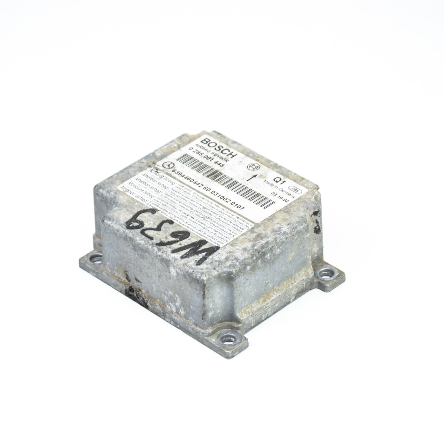 Airbag control module Mercedes-Benz VITO / VIANO (W639) 2003–2014 6394460442 – 1