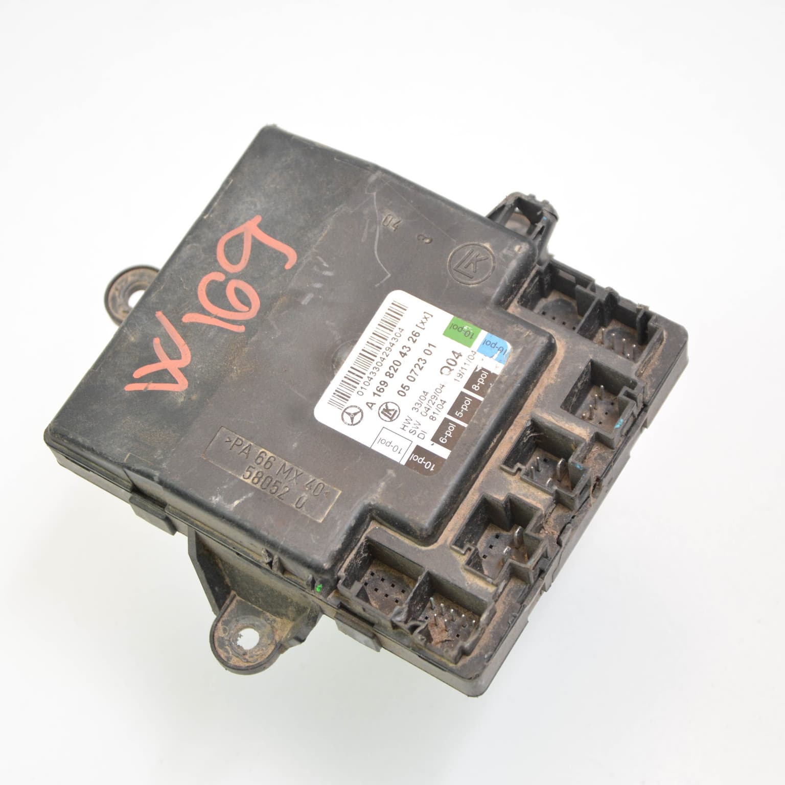 Calculateur Mercedes-Benz A-CLASS (W169) 2004–2012 A1698204326 – 1