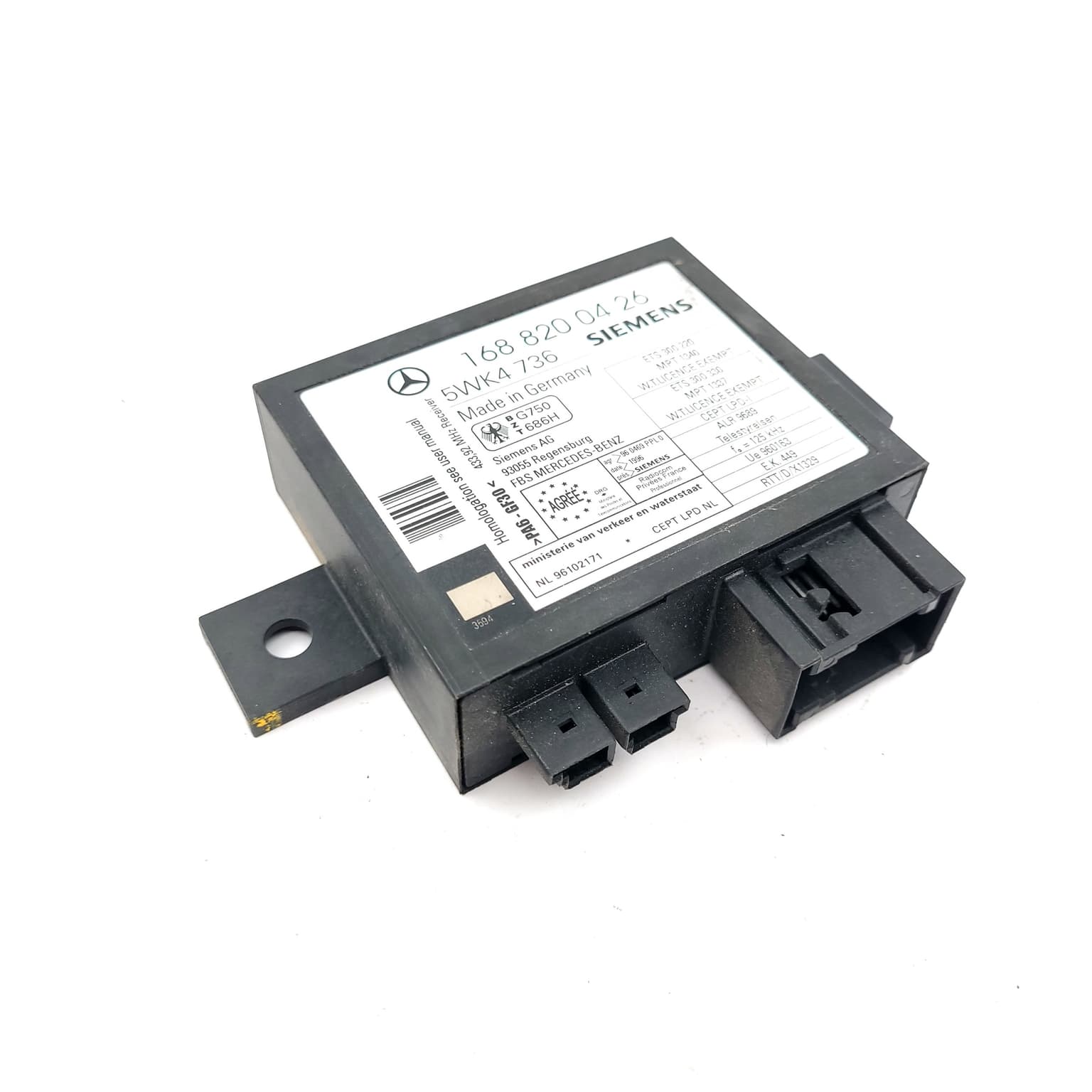 Control unit Mercedes-Benz A-CLASS (W168) 1997–2004 1688200426 – 1