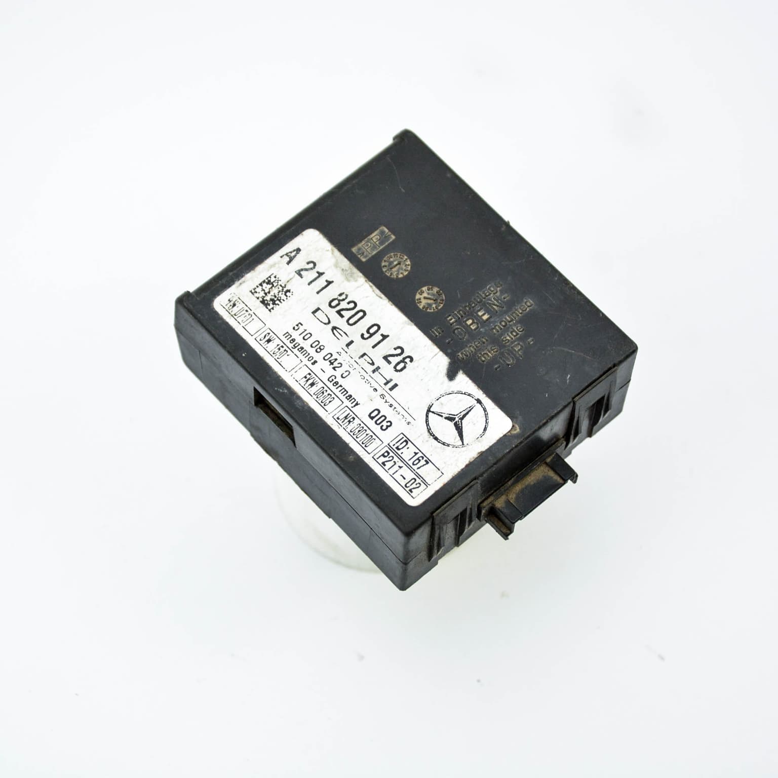 Control unit Mercedes-Benz E-CLASS (W211) 2002–2009 A2118209126 – 1
