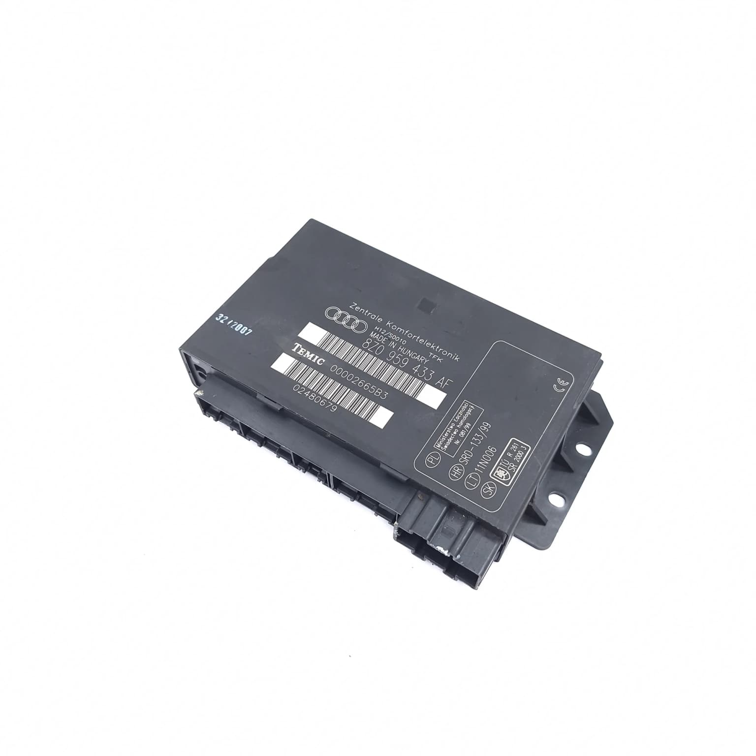Comfort control module Audi A2 (8Z0) 2000–2005 1.4 TDI BHC 8Z0959433AF – 1