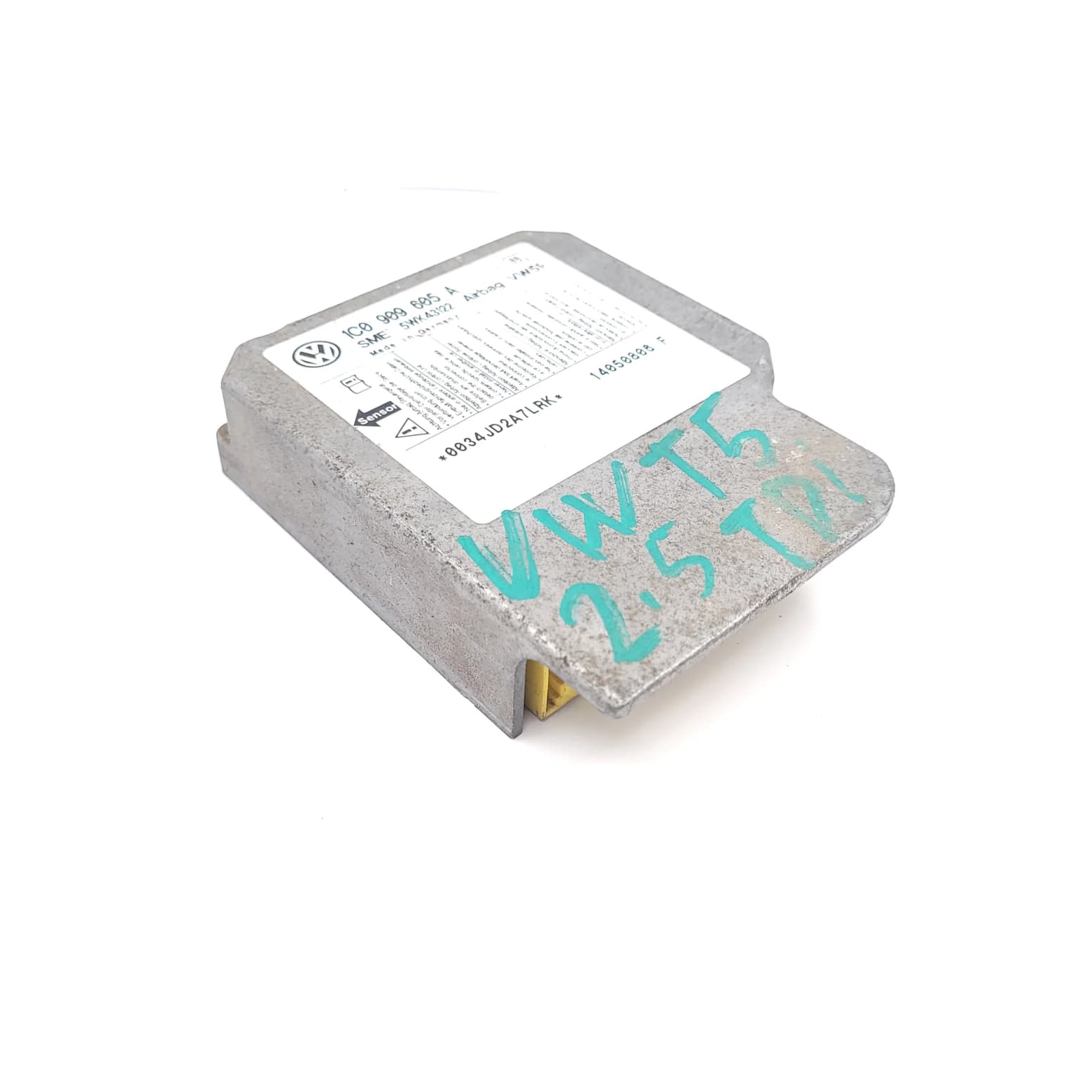 Airbag control module VW TRANSPORTER Mk 5 / T5 / caravelle 2003–2015 2.5 TDI AXD 1C0909605A – 1