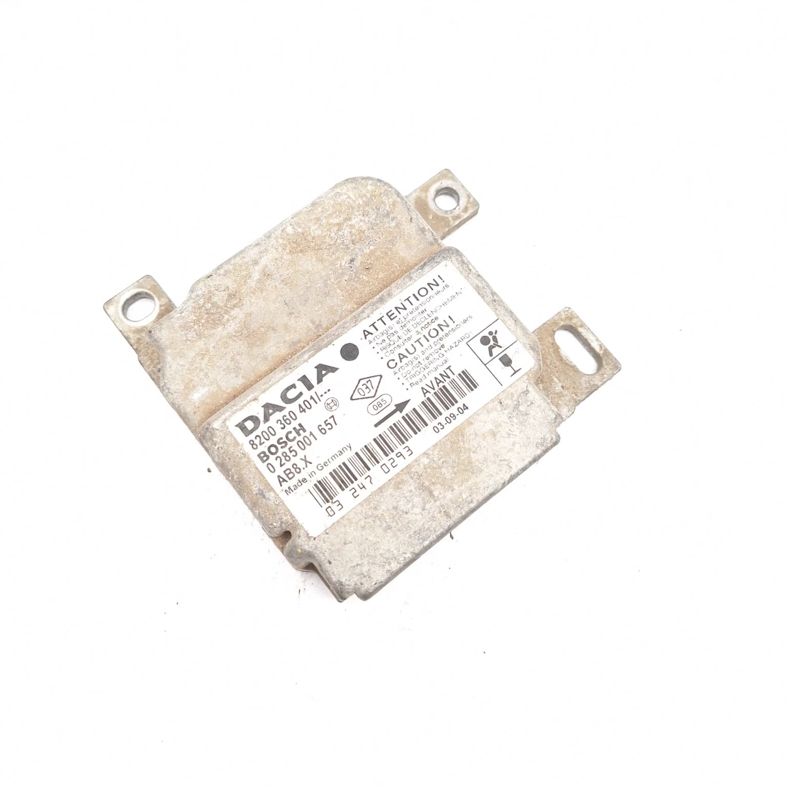Airbag control module Dacia SOLENZA 2003–2005 8200360401 – 1