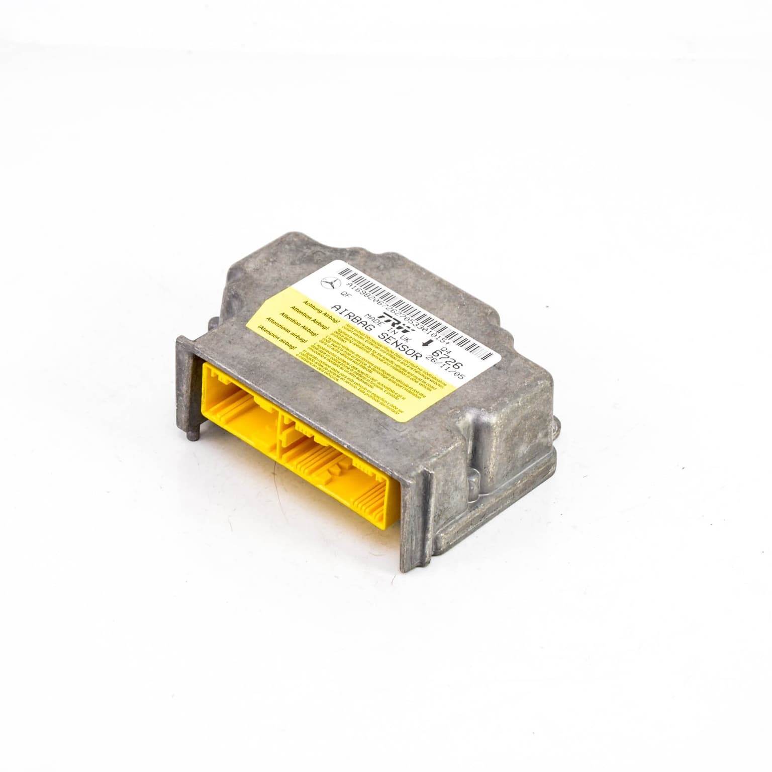 Airbag control module Mercedes-Benz A-CLASS (W169) 2004–2012 A 180 CDI (169.007, 169.307) OM 640.940 A1698206726 – 1