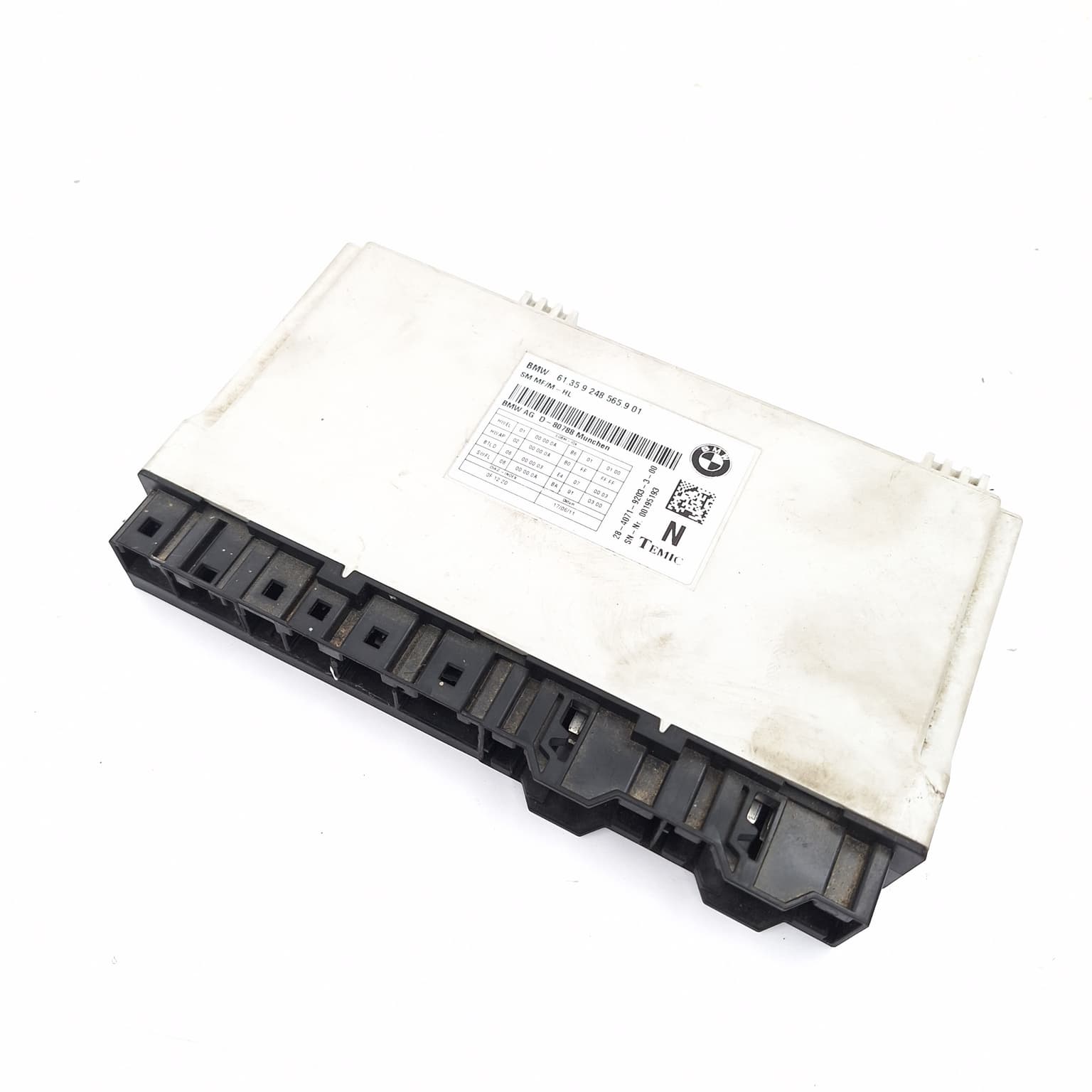 Seat control module BMW 7 (F01, F02, F03, F04) 2008–2015 9248565 – 1
