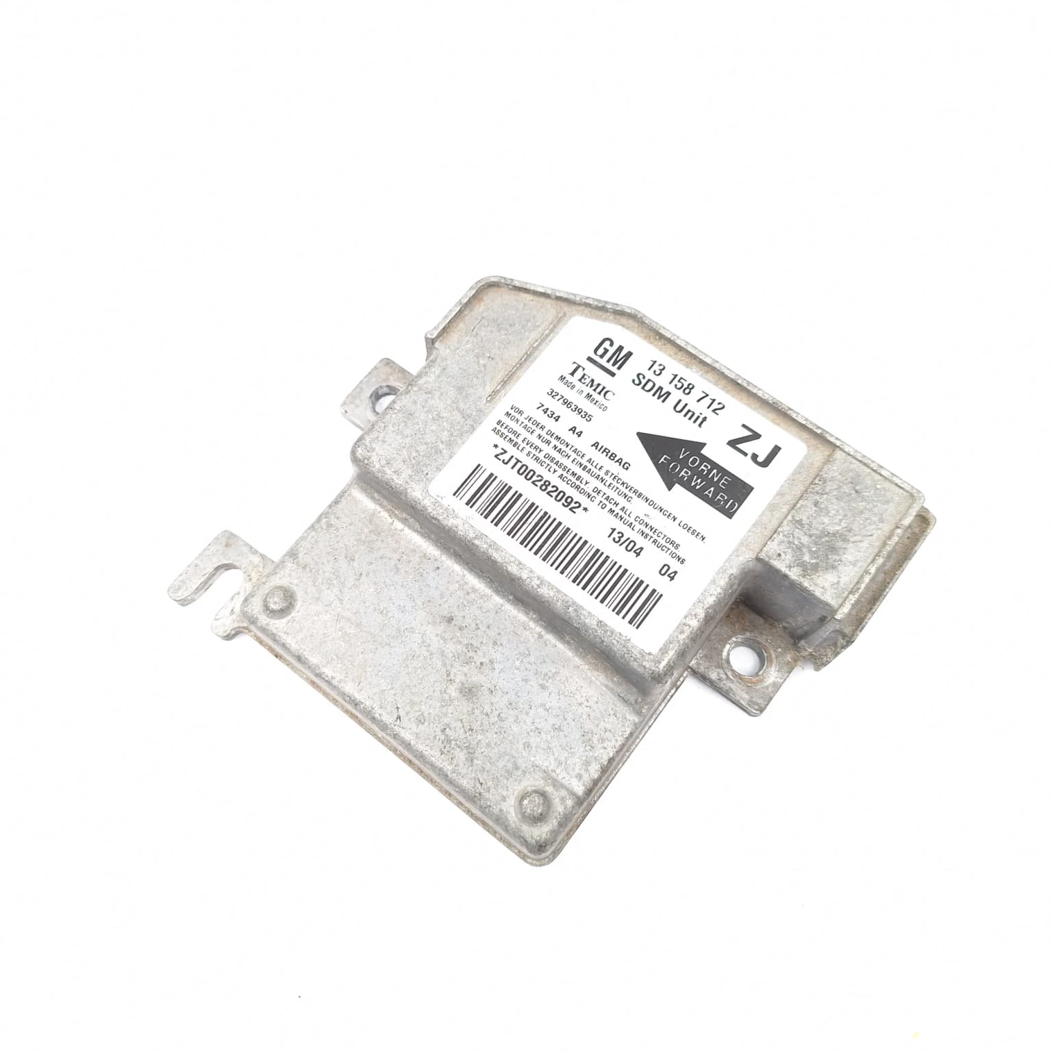 Airbag control module Opel MERIVA 2003–2010 13158712 – 1