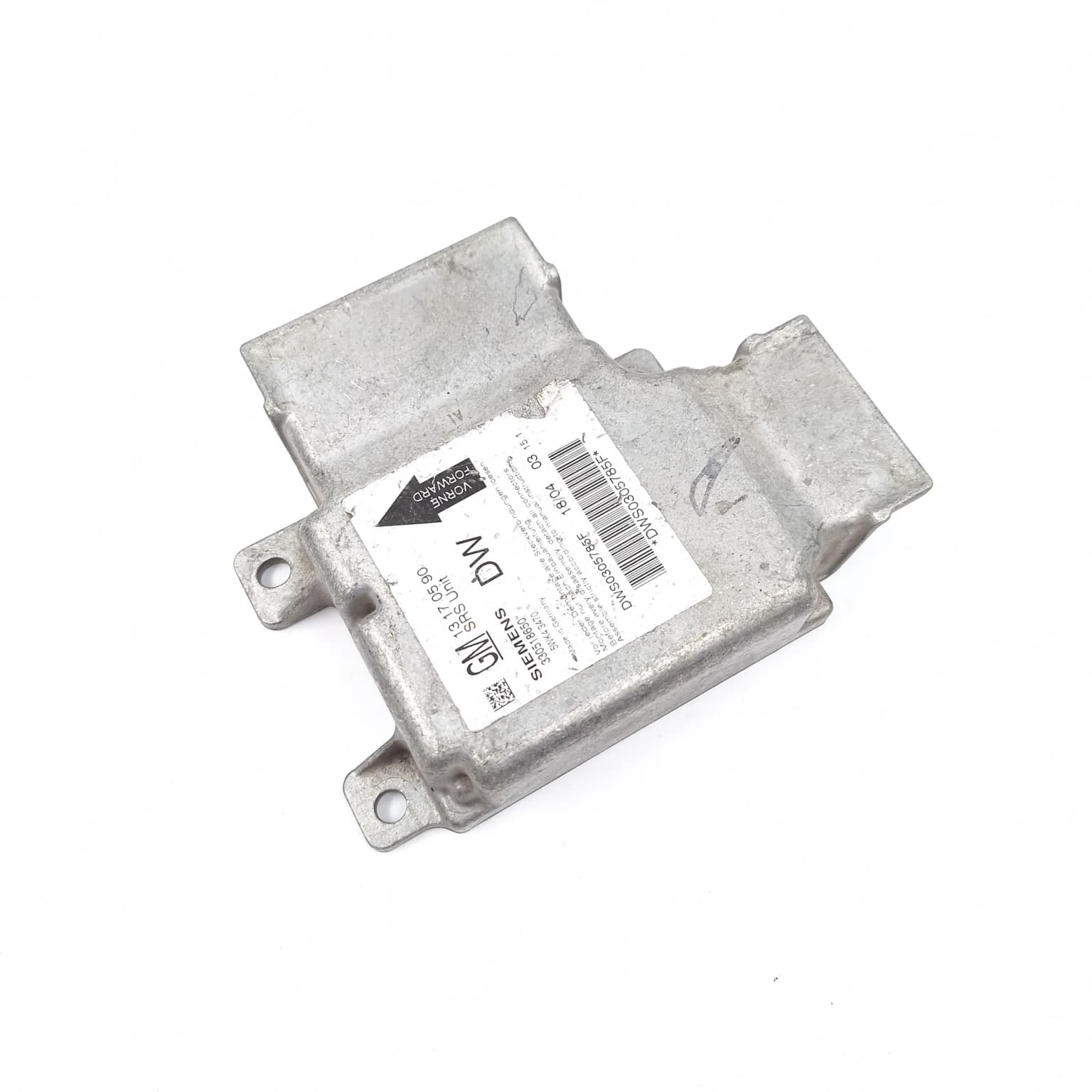 Airbag control module Opel VECTRA C 2002–2008 13170590 – 1