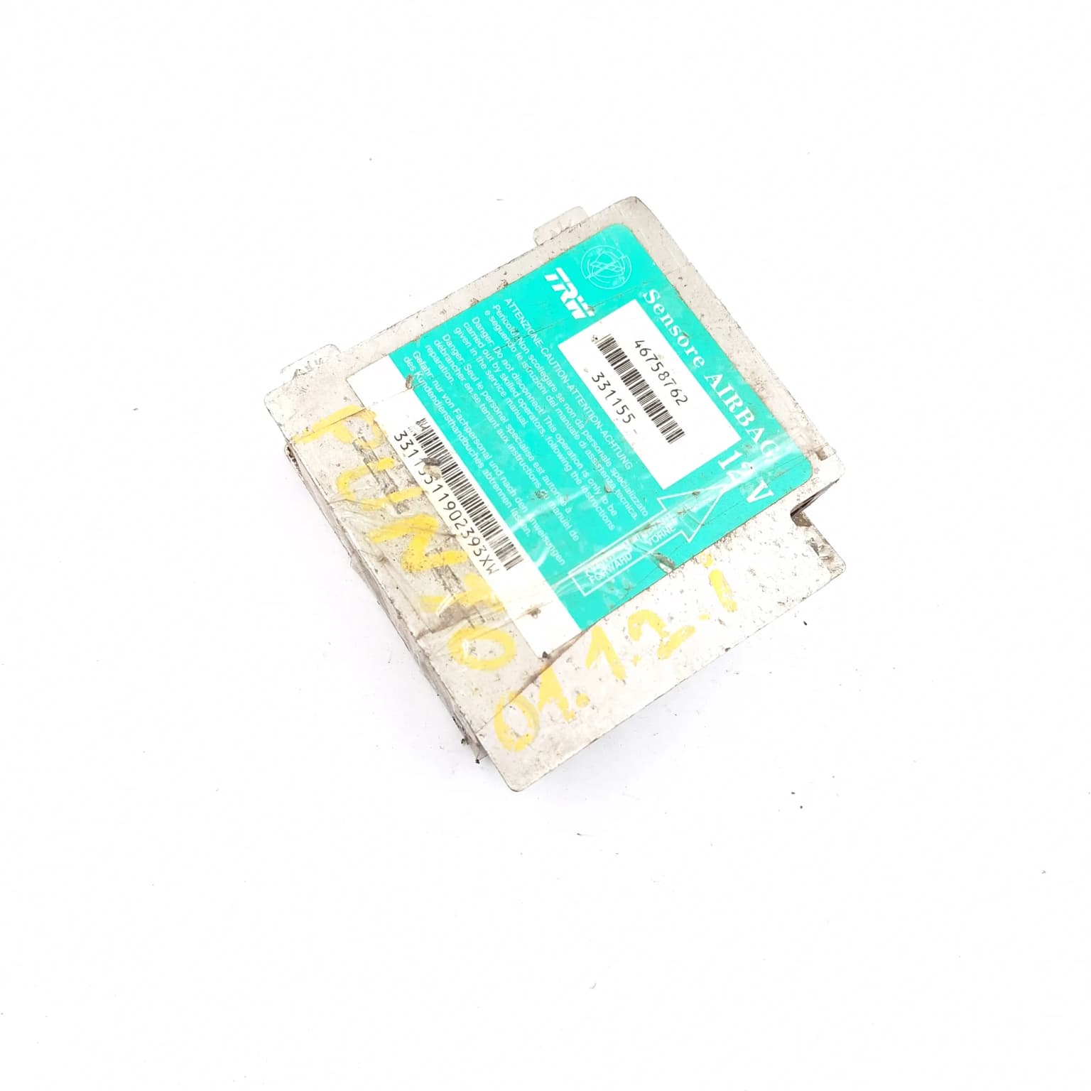 Airbag control module Fiat PUNTO (188) 1999–2010 46758762 – 1