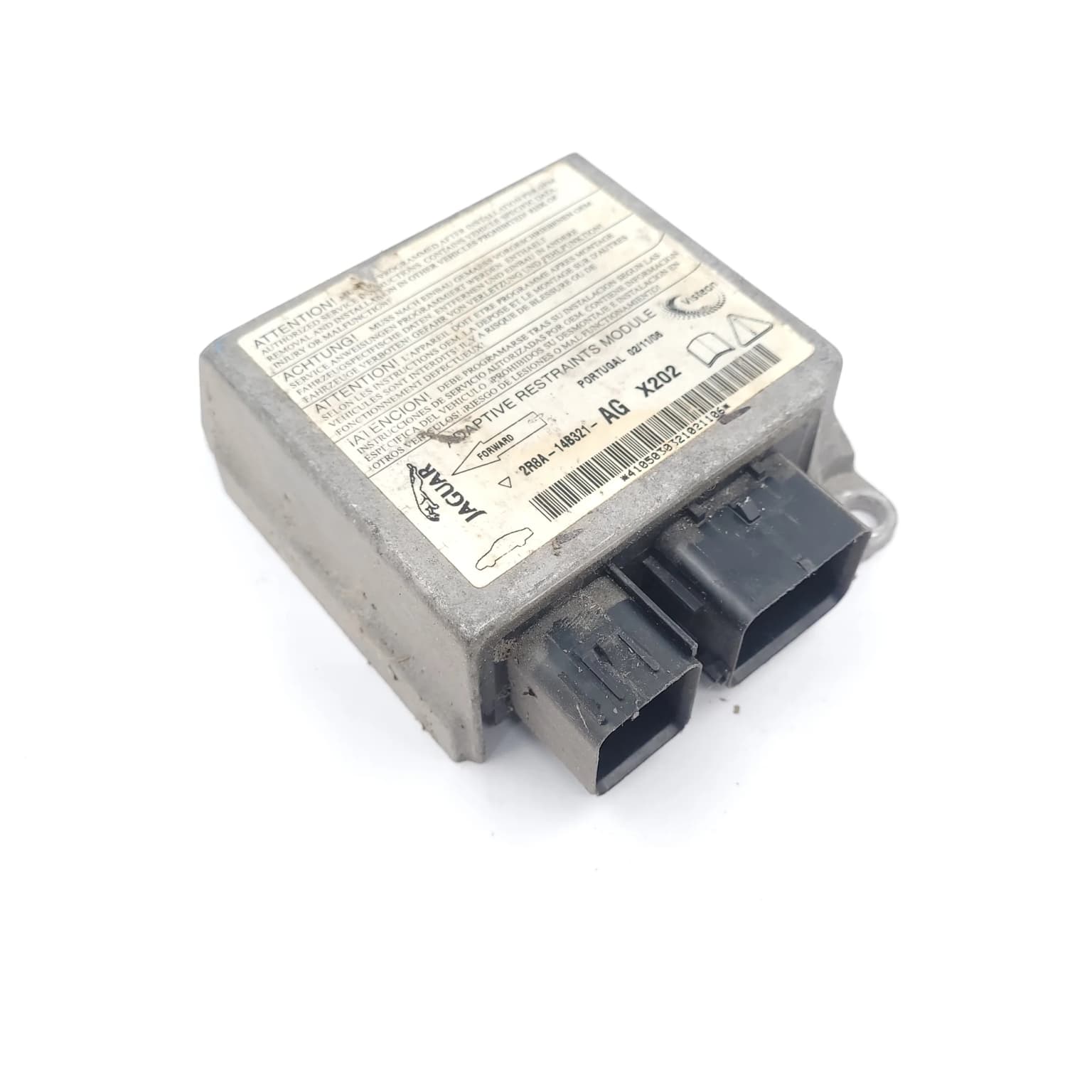 Airbag control module Jaguar X-TYPE (CF1) 2001–2009 2R8A14B321AG – 1