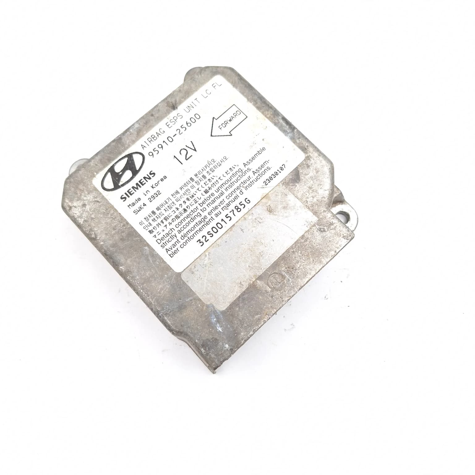 Airbag control module Hyundai ACCENT 2 (LC) 1999–2005 9591025600 – 1