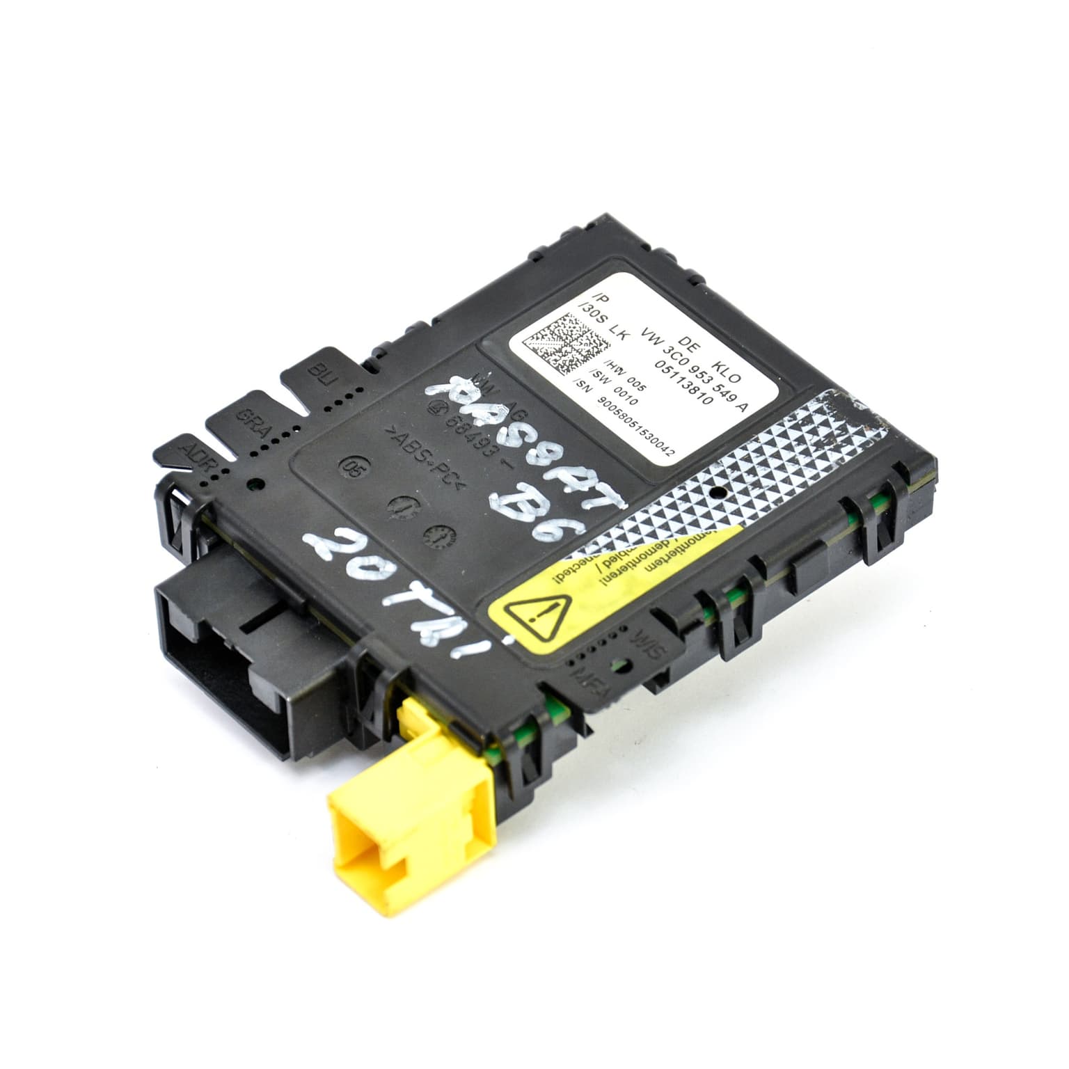Steering column module VW PASSAT B6 2005–2010 2.0 TDI BMP 3C0953549A – 1