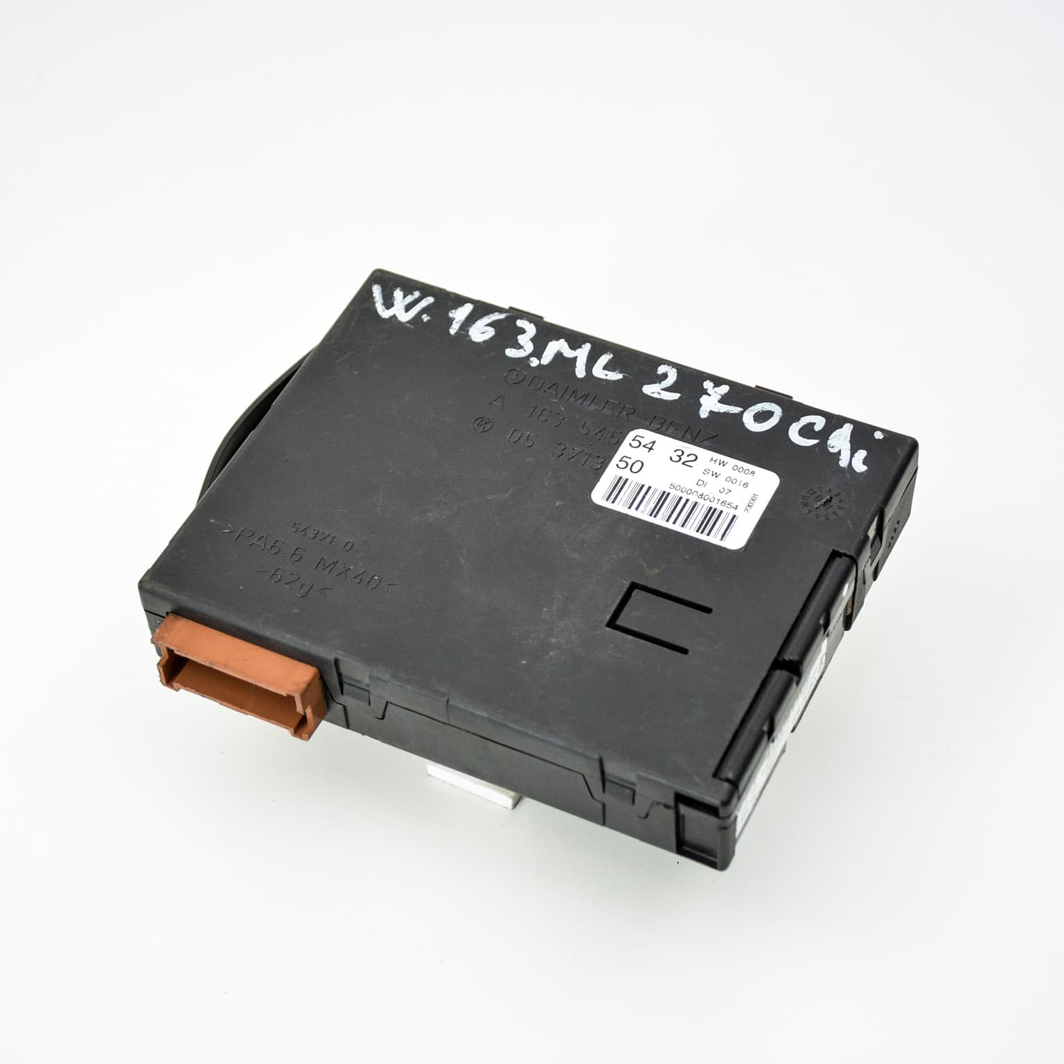 Comfort control module Mercedes-Benz ML / M-CLASS (W163) 1997–2005 A1635455432 – 1