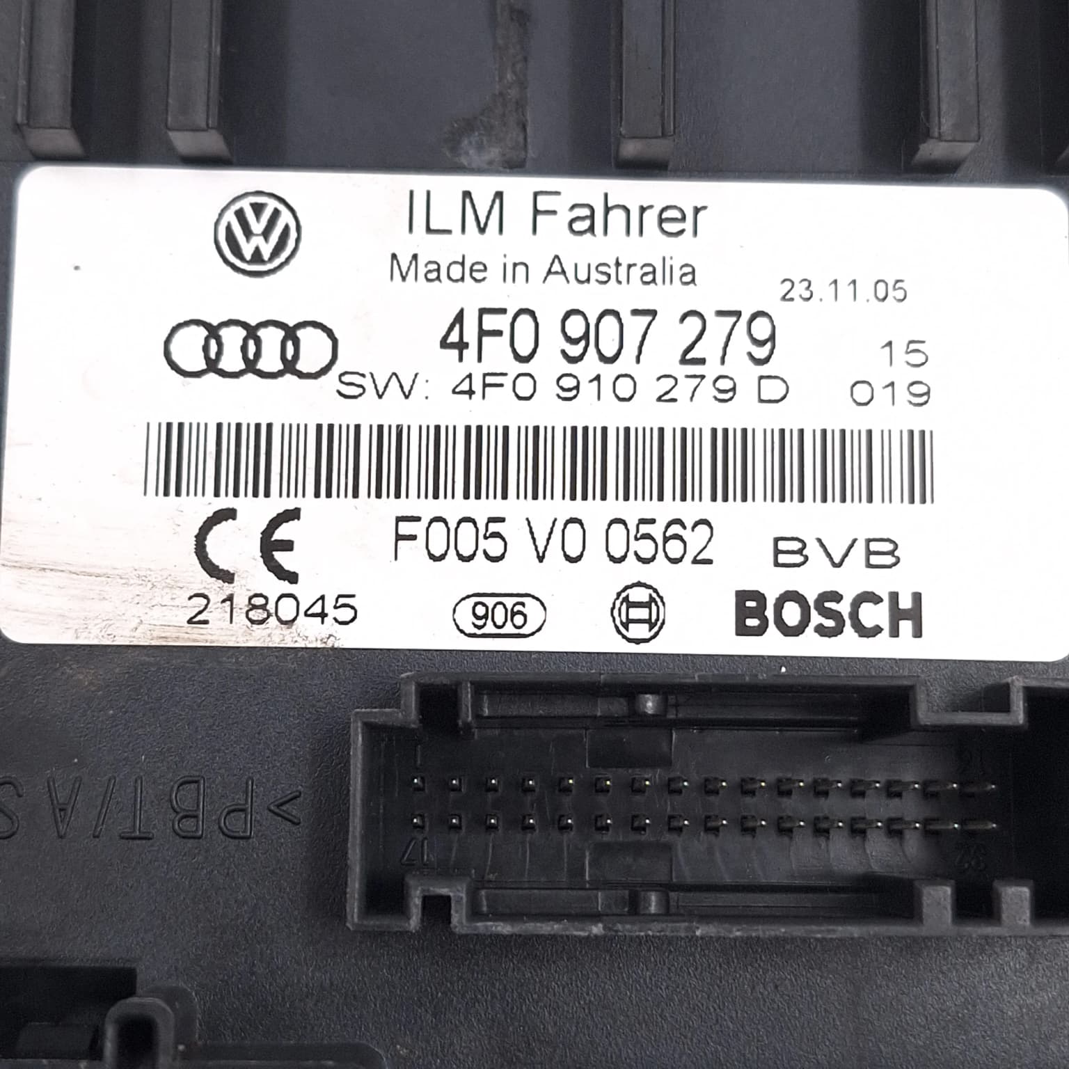 Comfort control module Audi A6 (4F, C6) 2004–2011 4F0907279 – 1