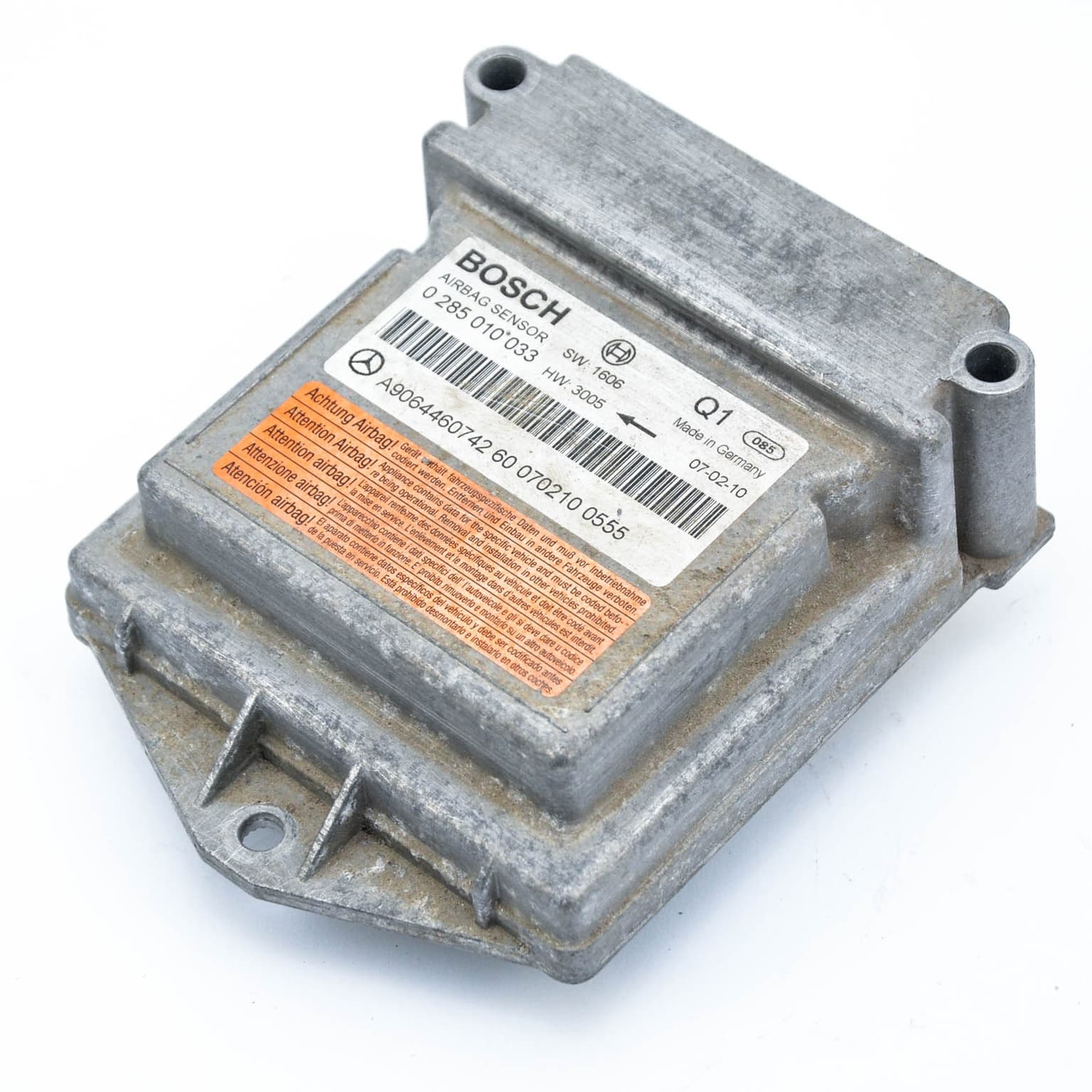 Airbag control module Mercedes-Benz SPRINTER (W906) 2006–2018 0285010033 – 1