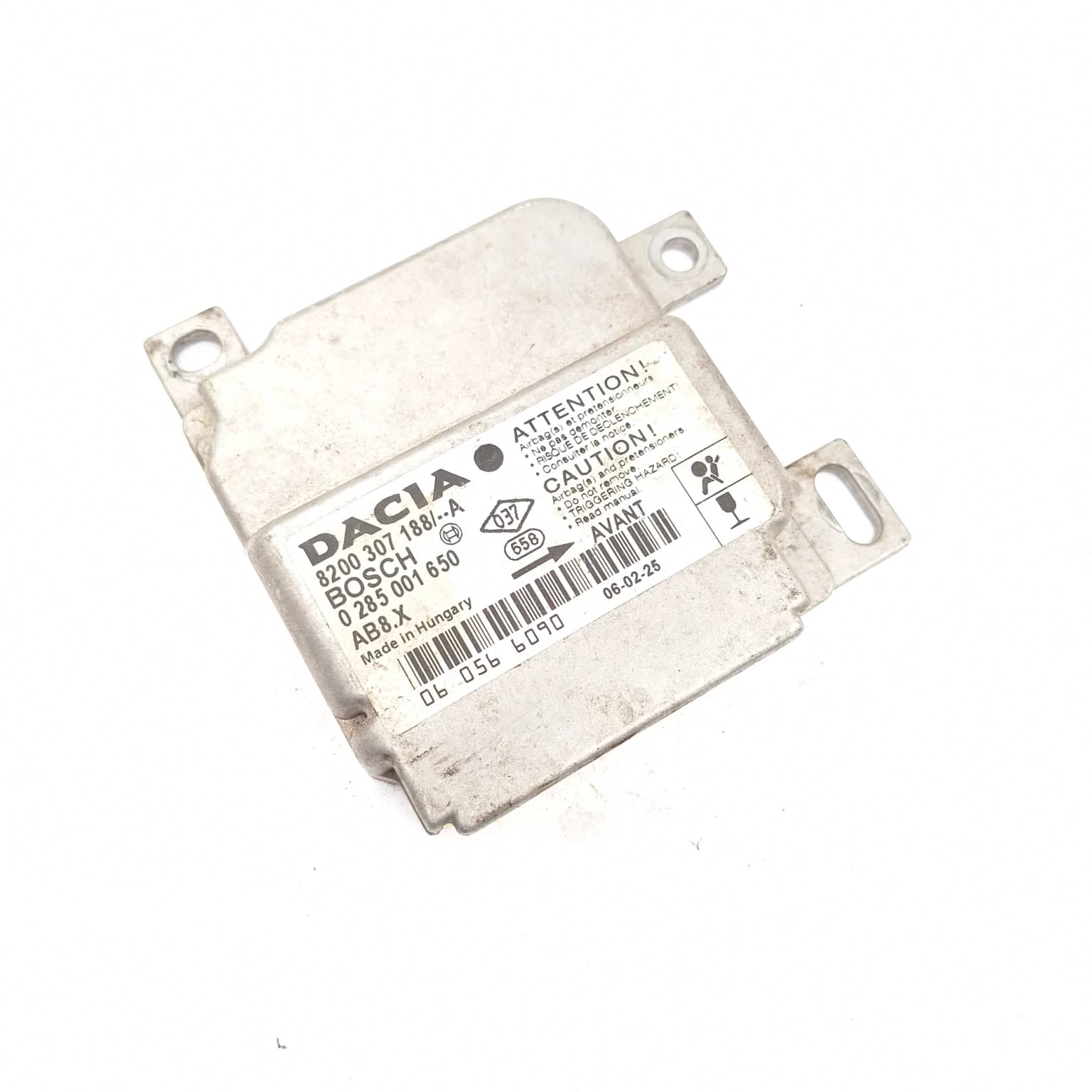Airbag control module Dacia LOGAN (LS) 2004–2012 8200307188A – 1