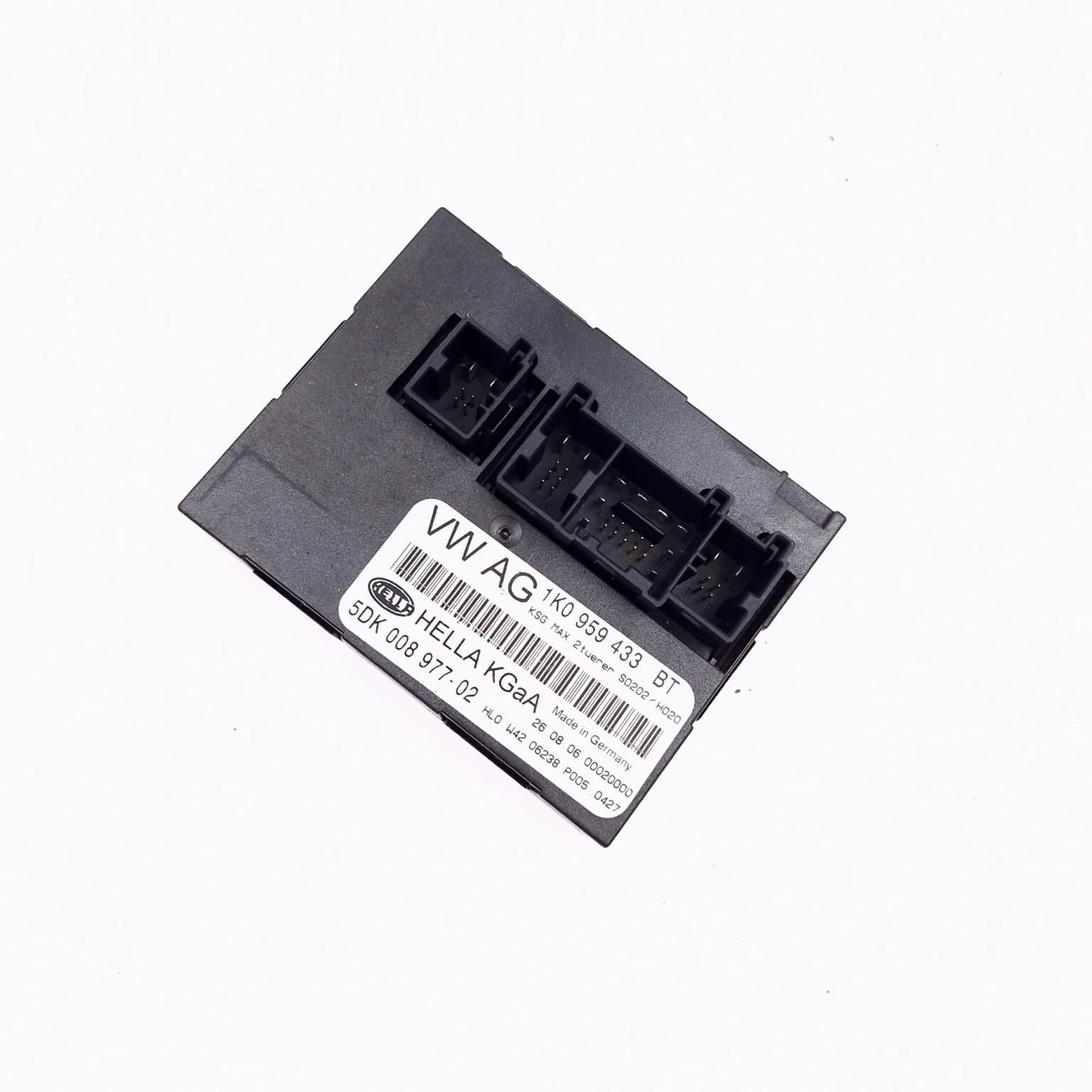 Comfort control module Skoda OCTAVIA 2 (1Z) 2004–2013 1.9 TDI BJB 1K0959433BT – 1