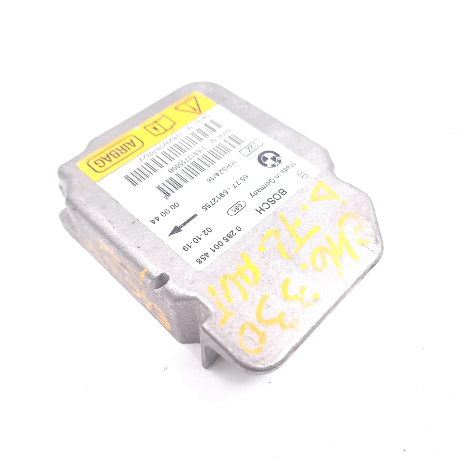 Airbag control module BMW 3 (E46) 1998–2007 6912755 – 1