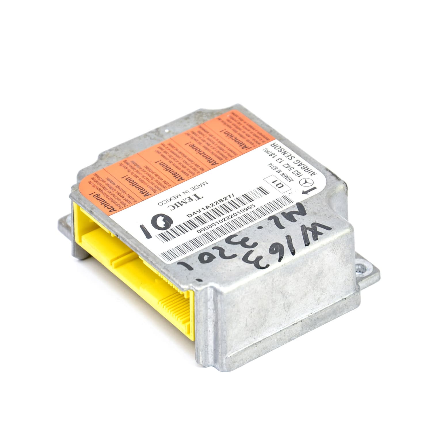 Airbag control module Mercedes-Benz ML / M-CLASS (W163) 1997–2005 ML 320 (163.154) M 112.942 1635421318 – 1