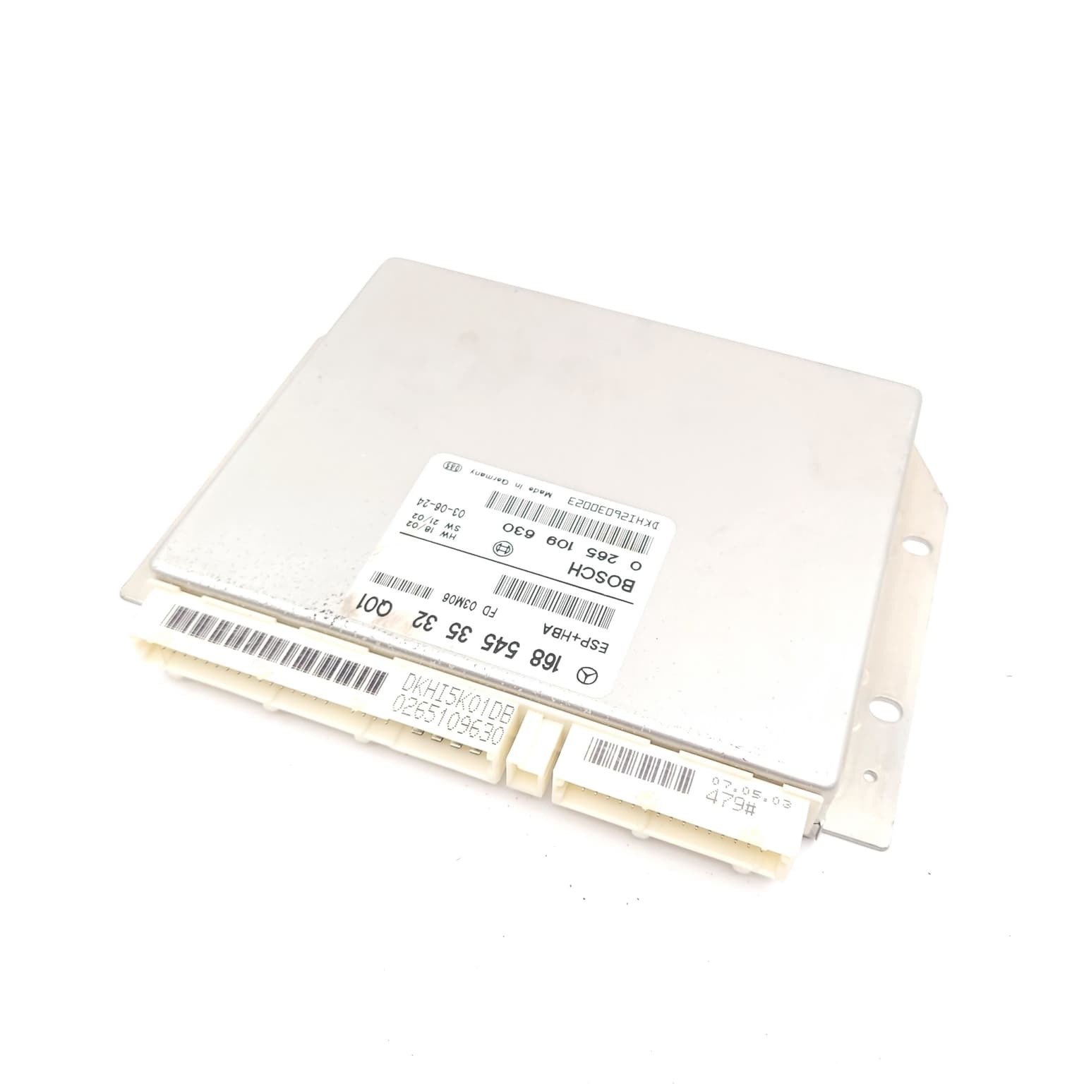 Control unit Mercedes-Benz A-CLASS (W168) 1997–2004 A 170 CDI (168.009, 168.109) OM 668.942 1685453532 – 1