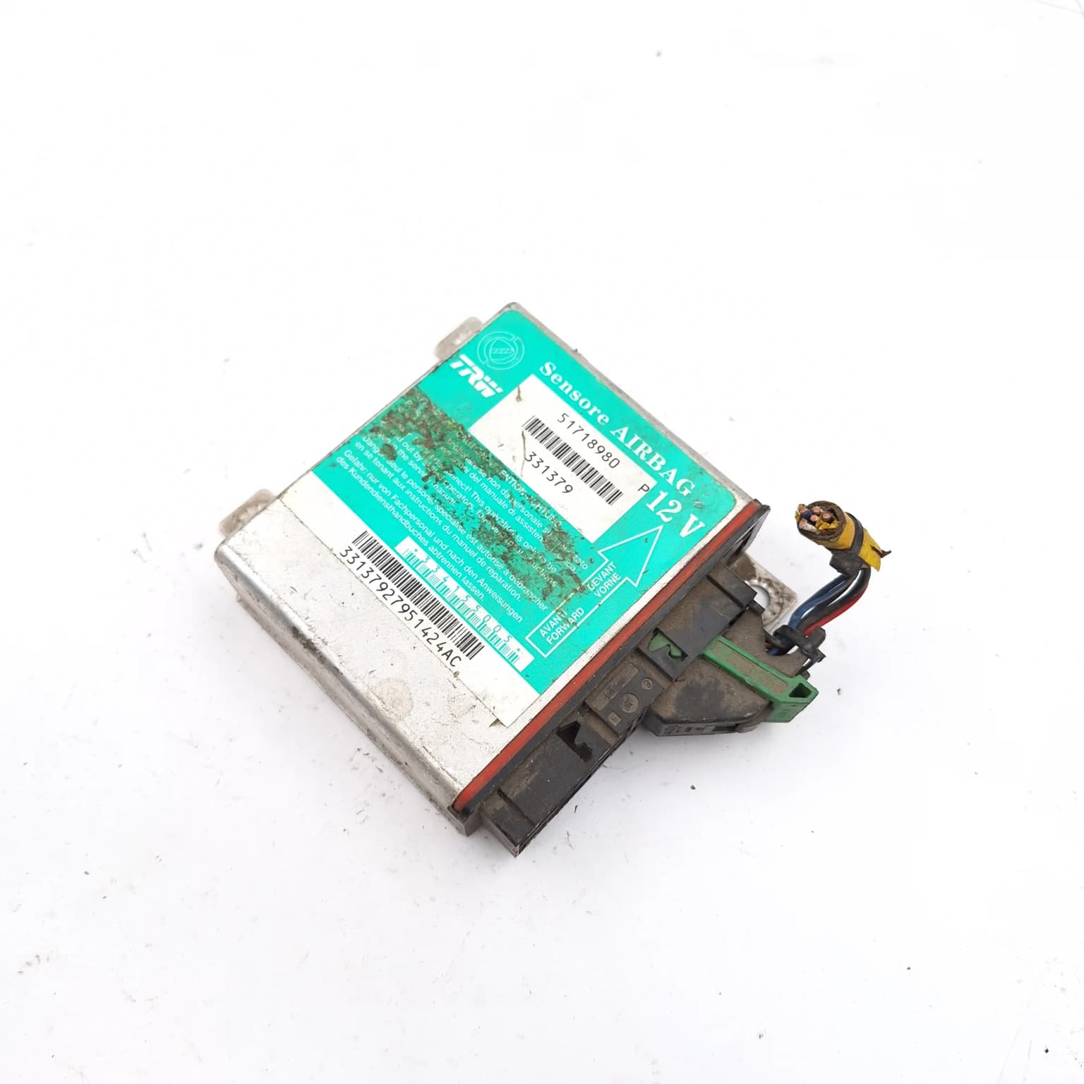 Airbag control module Fiat ALBEA (172, 178) 1996–2012 51718980 – 1