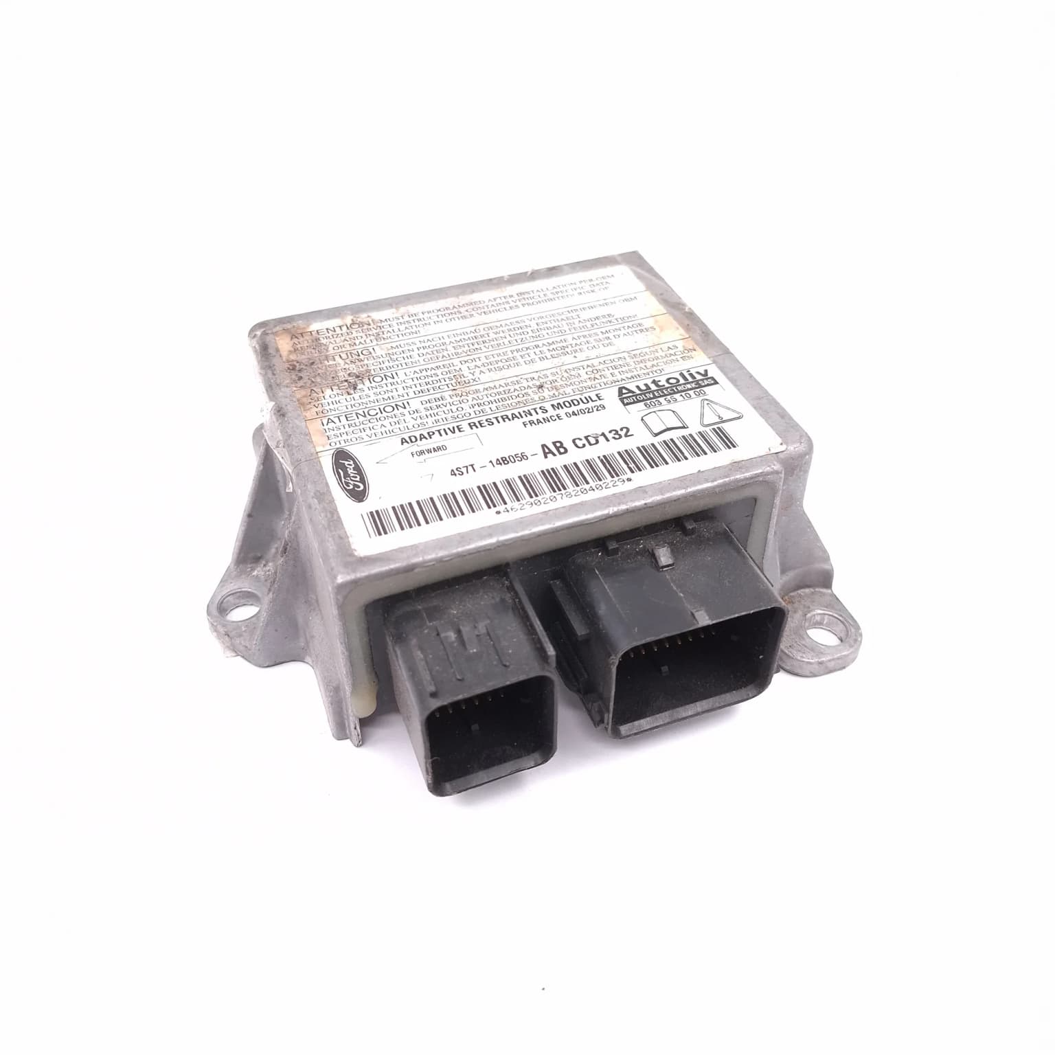 Airbag control module Ford MONDEO Mk 3 2000–2007 4S7T14B056AB – 1