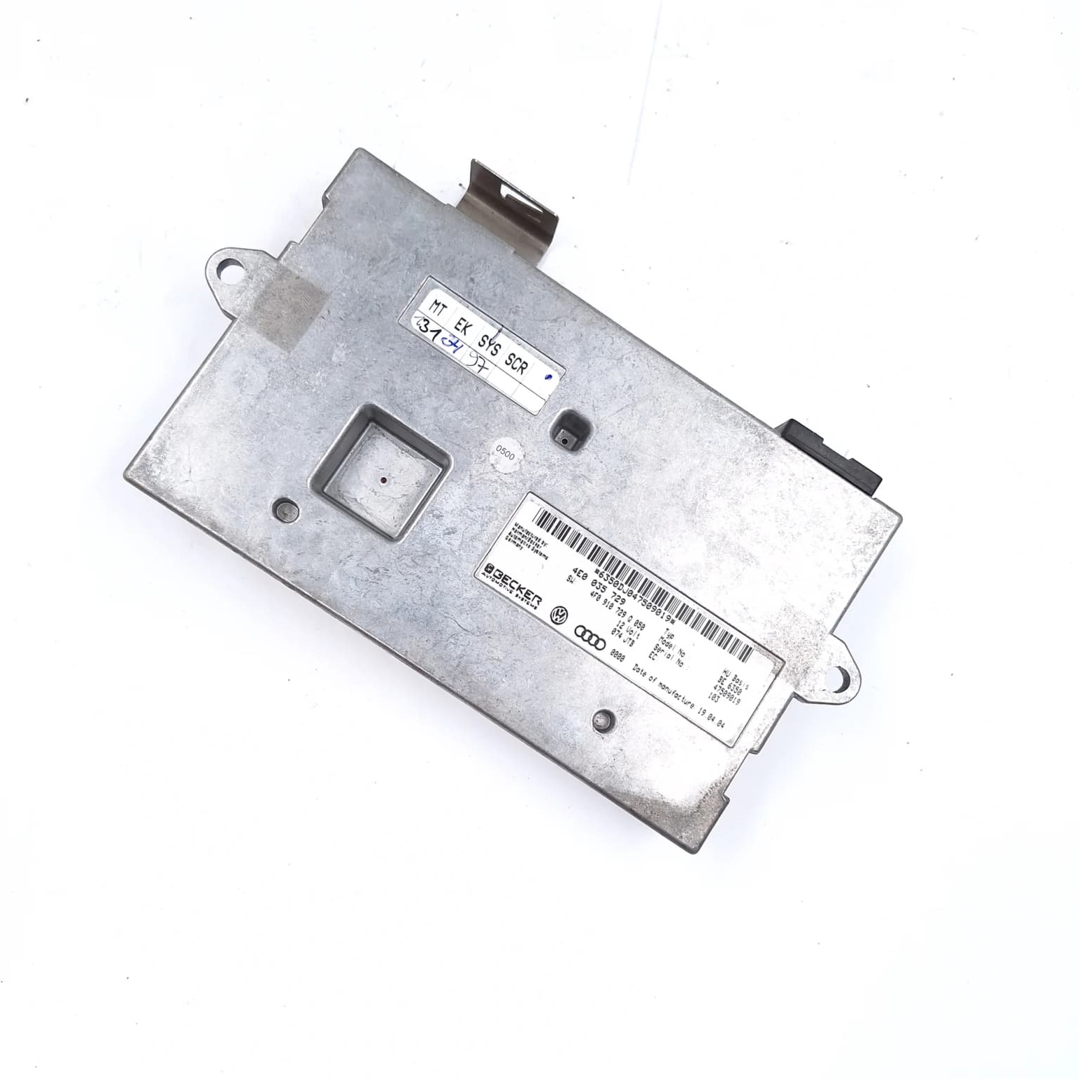 Control unit Audi A6 (4F, C6) 2004–2011 3.0 TDI quattro BMK 4E0035729 – 1