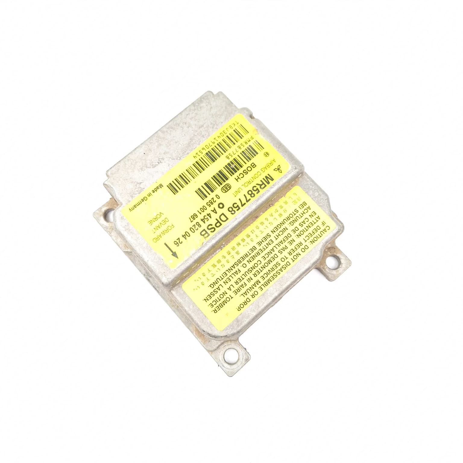 Airbag control module Smart FORFOUR (454) 2004–2006 MR587758 – 1