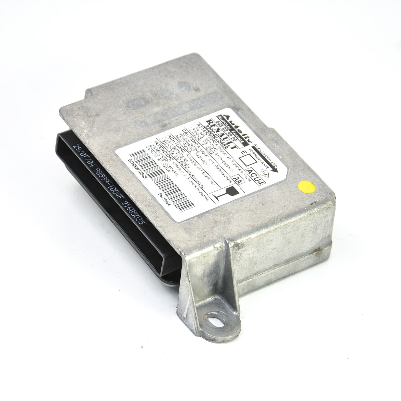 Airbag control module Renault MEGANE 2 2002–2010 8200407548A – 1