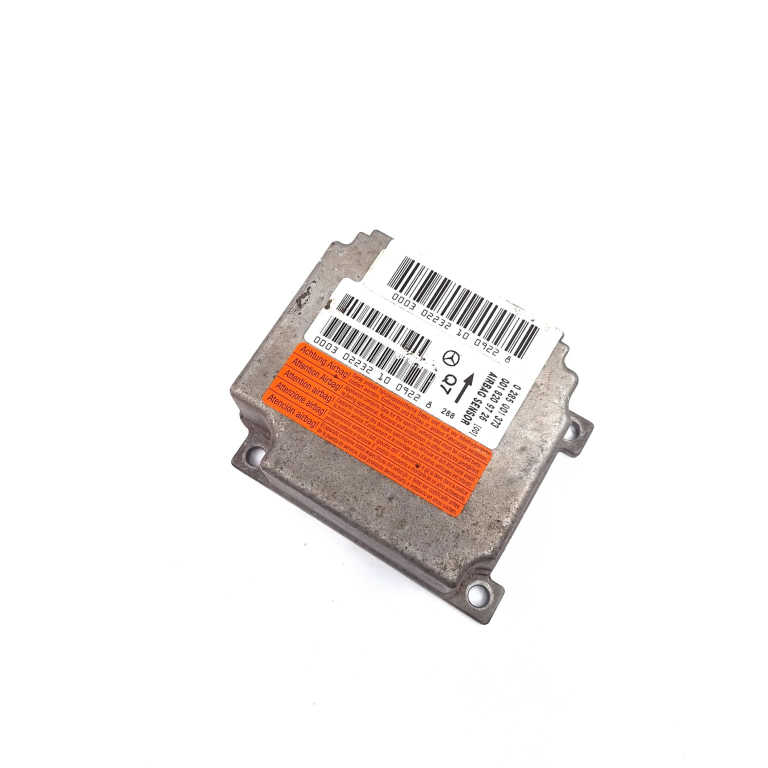 Airbag control module Mercedes-Benz C-CLASS (W203) 2000–2007 0018209726 – 1