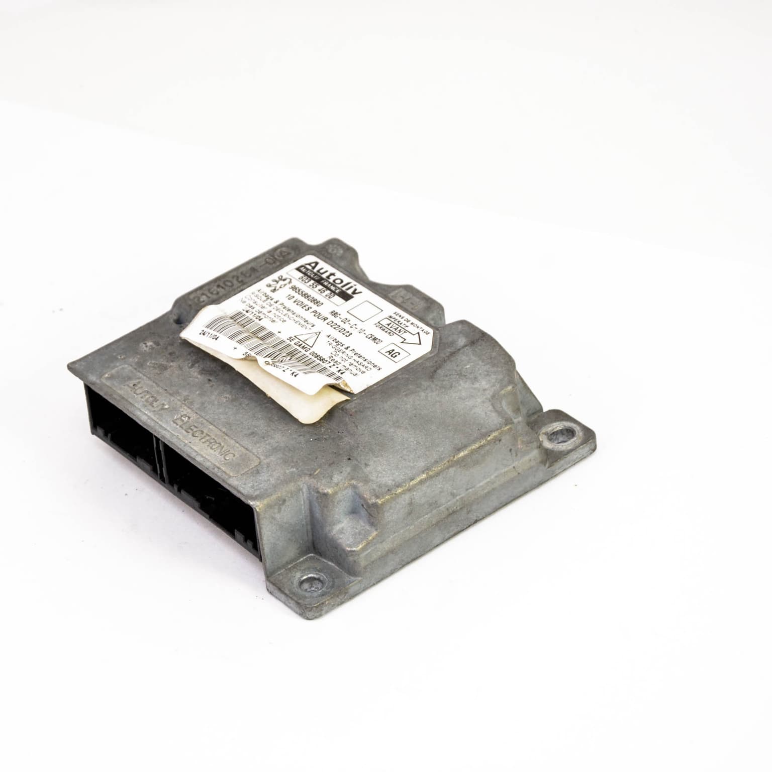Airbag control module Peugeot 407 2004–2011 1.6 HDi 110 9HZ (DV6TED4) 9655880880 – 1