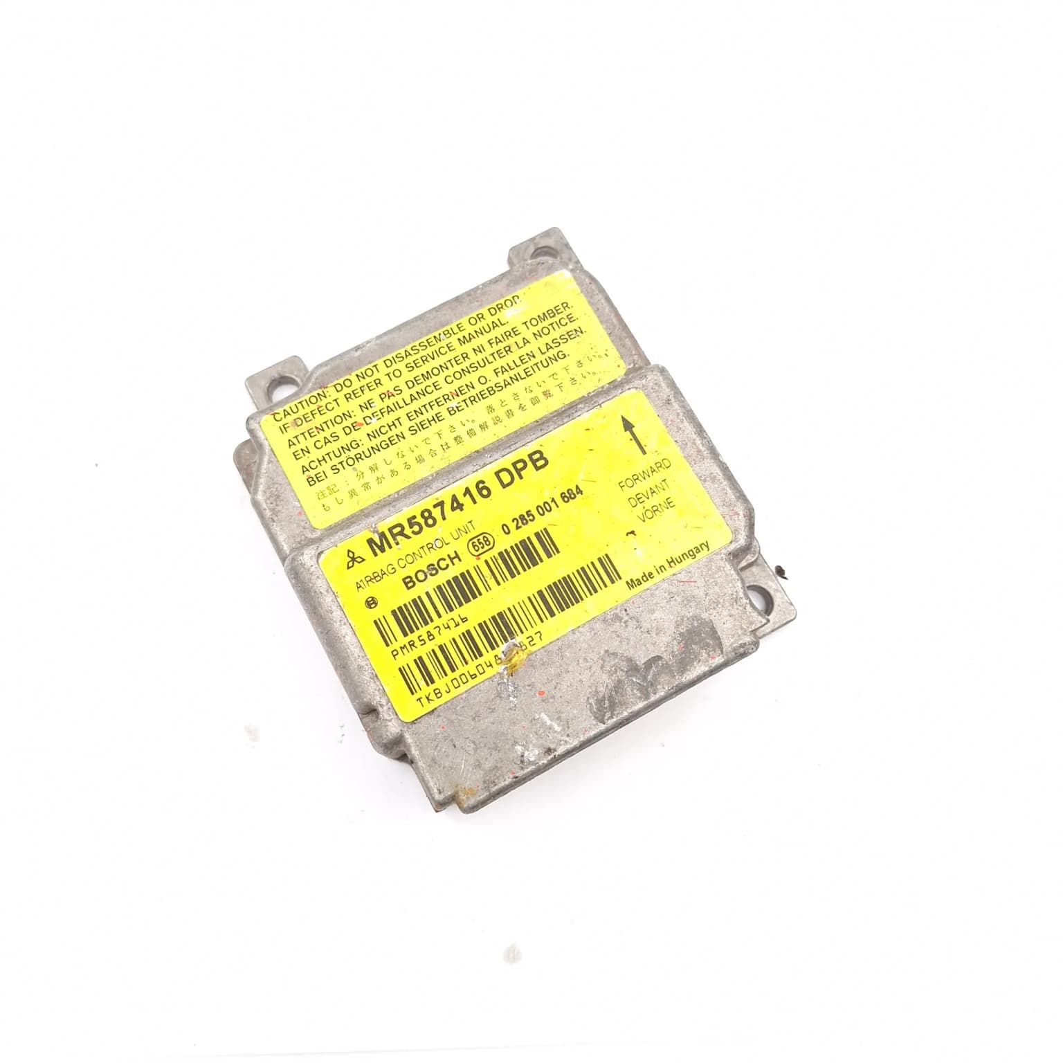 Airbag control module Mitsubishi COLT 6 (Z3A, Z2A) 2002–2012 MR587416 – 1