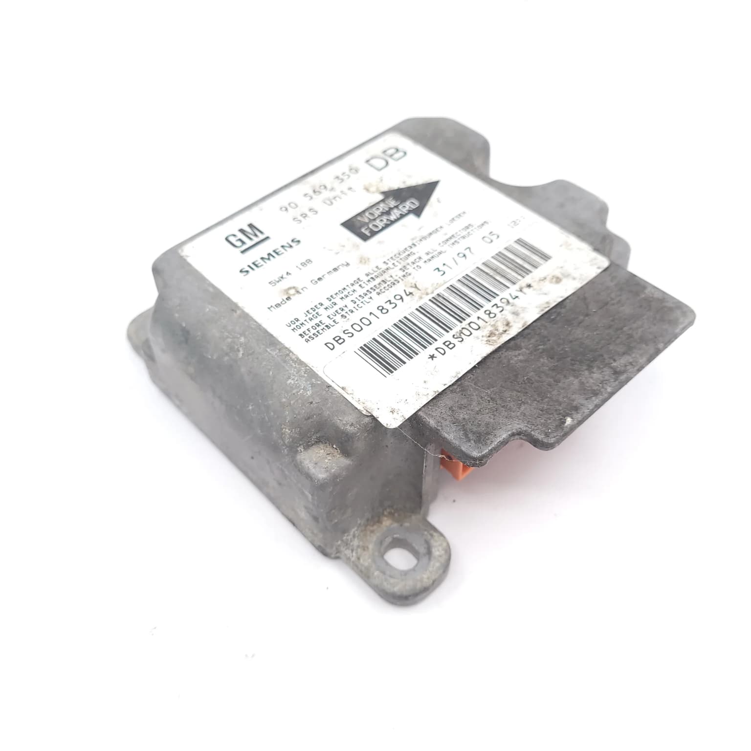 Airbag control module Opel VECTRA B 1995–2002 90569350 – 1