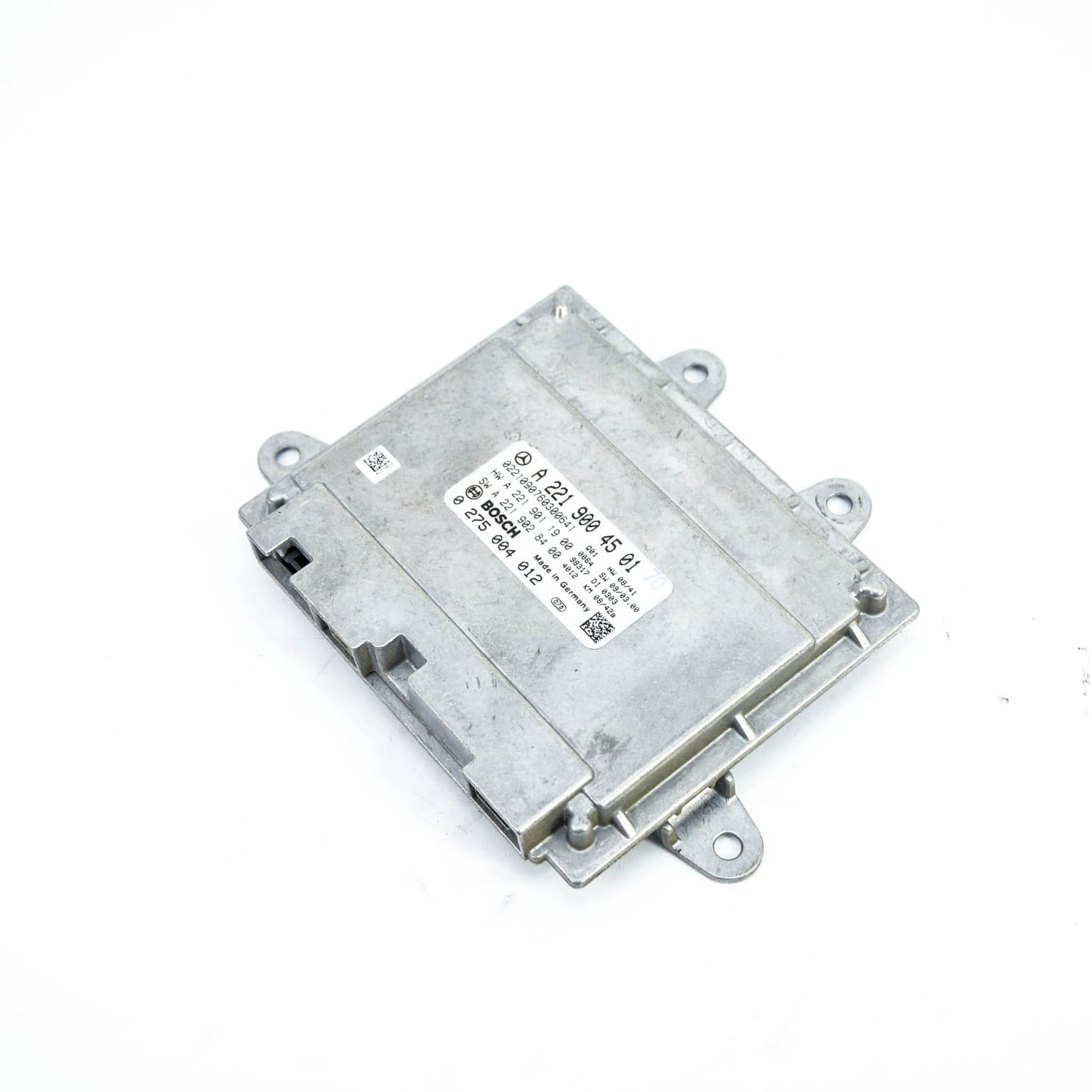 Control unit Mercedes-Benz S-CLASS (W221) 2005–2013 S 400 Hybrid (221.095, 221.195) M 272.974 A2219004501 – 1