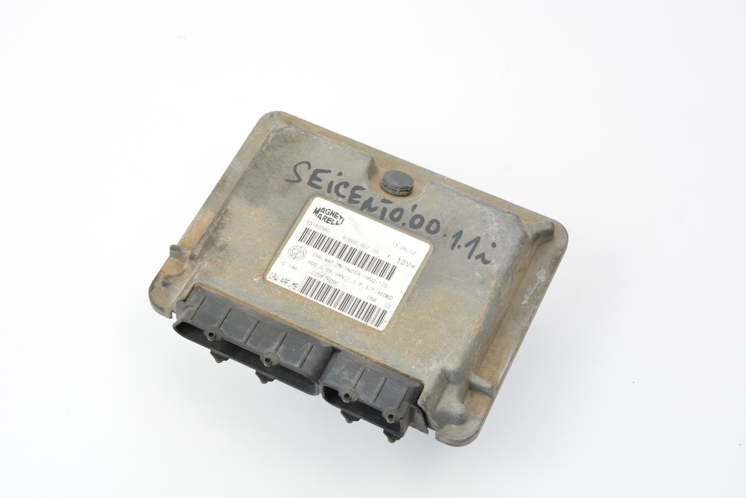 Engine control unit Fiat SEICENTO / 600 (187) 1998–2010 6160062703 – 1