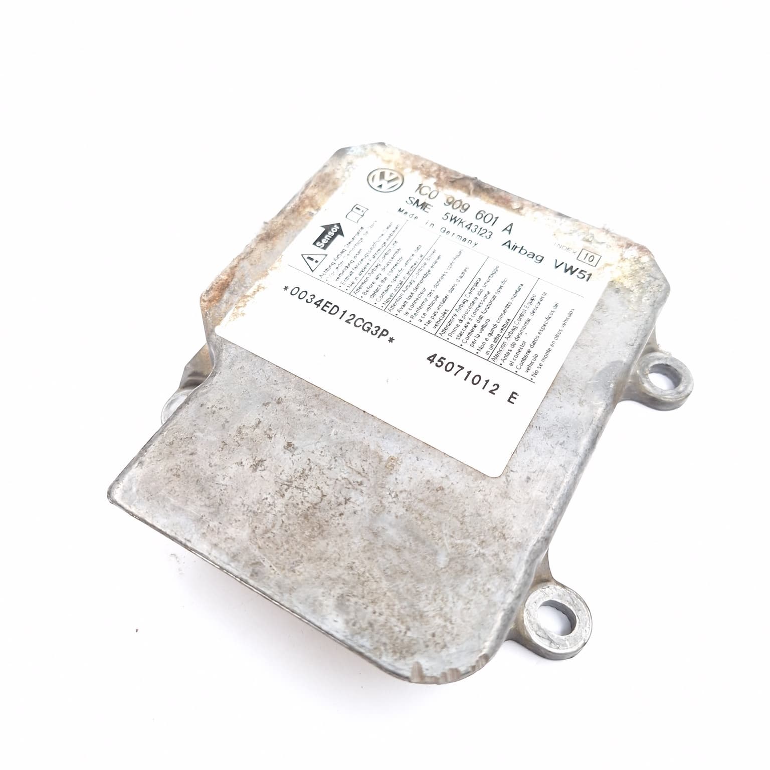 Airbag control module Skoda FABIA 1 1999–2007 1C0909601A – 1