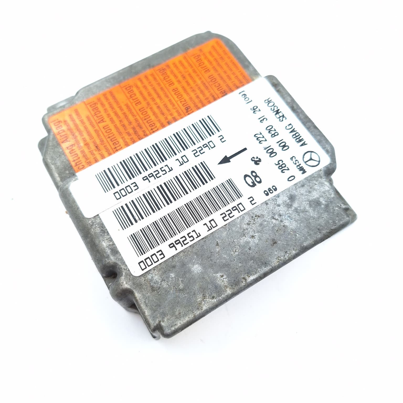 Airbag control module Mercedes-Benz A-CLASS (W168) 1997–2004 0285001222 – 1