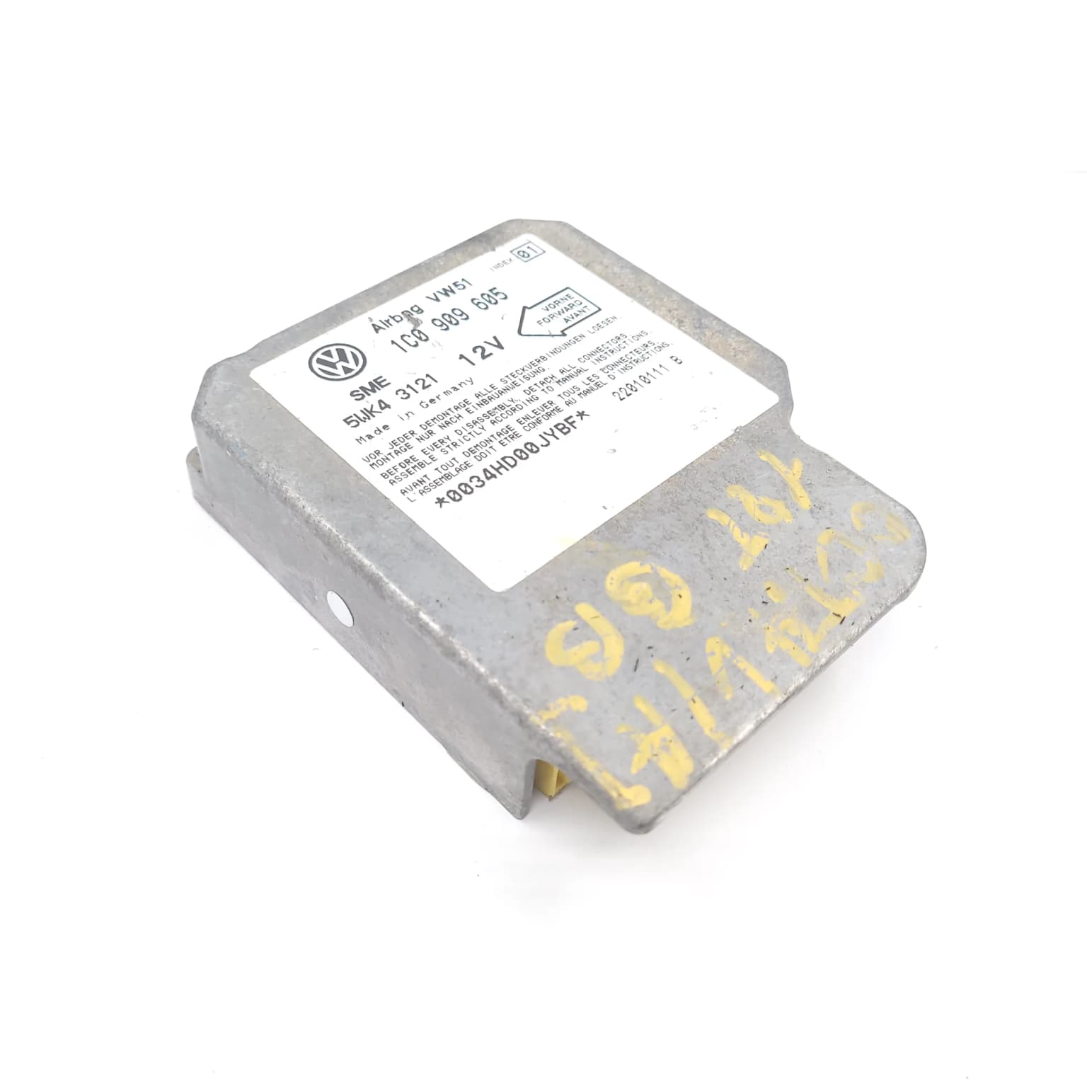 Airbag control module Skoda OCTAVIA 1 (1U) 1996–2010 1C0909605 – 1
