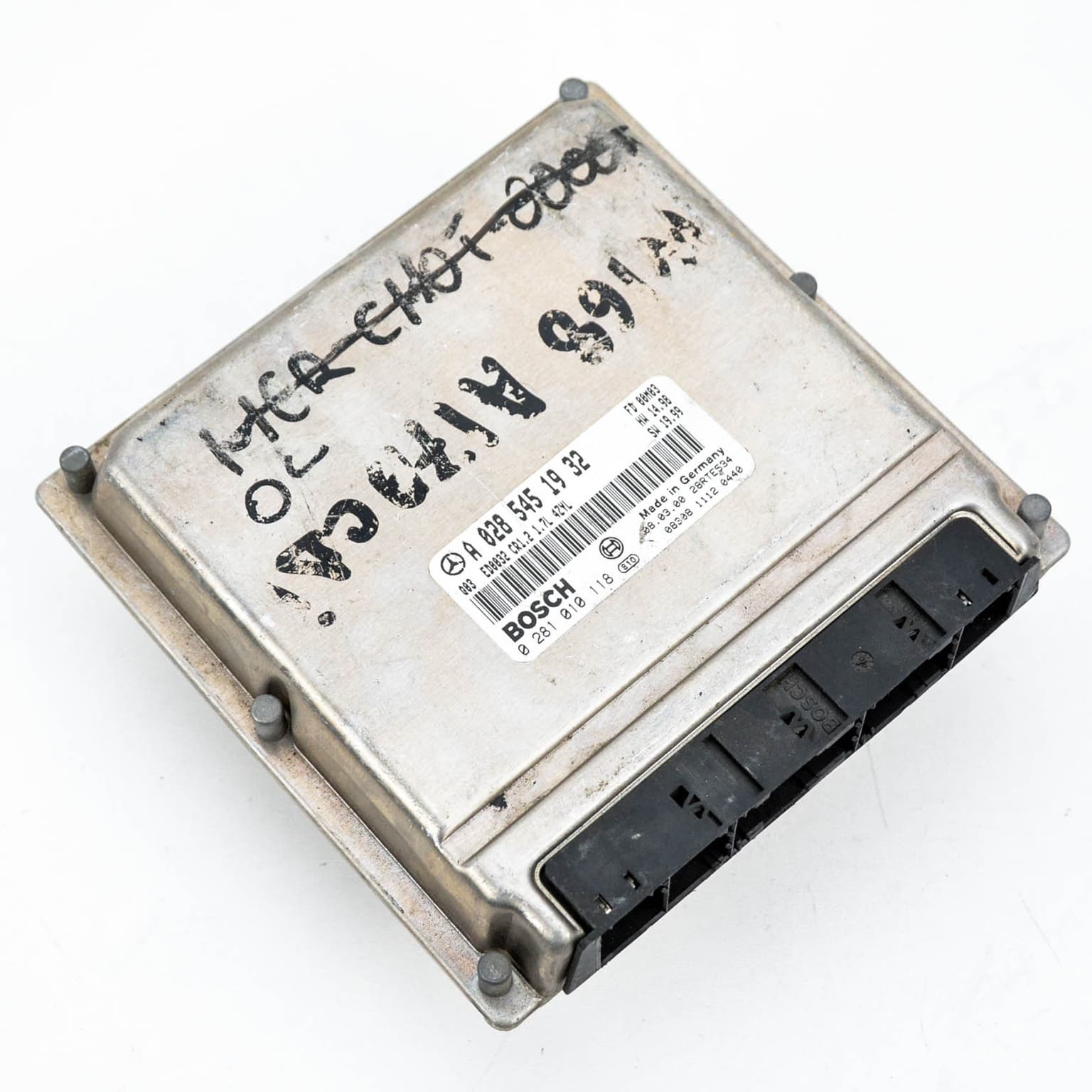 Engine control unit Mercedes-Benz A-CLASS (W168) 1997–2004 A 170 CDI (168.008) A0285451932 – 1