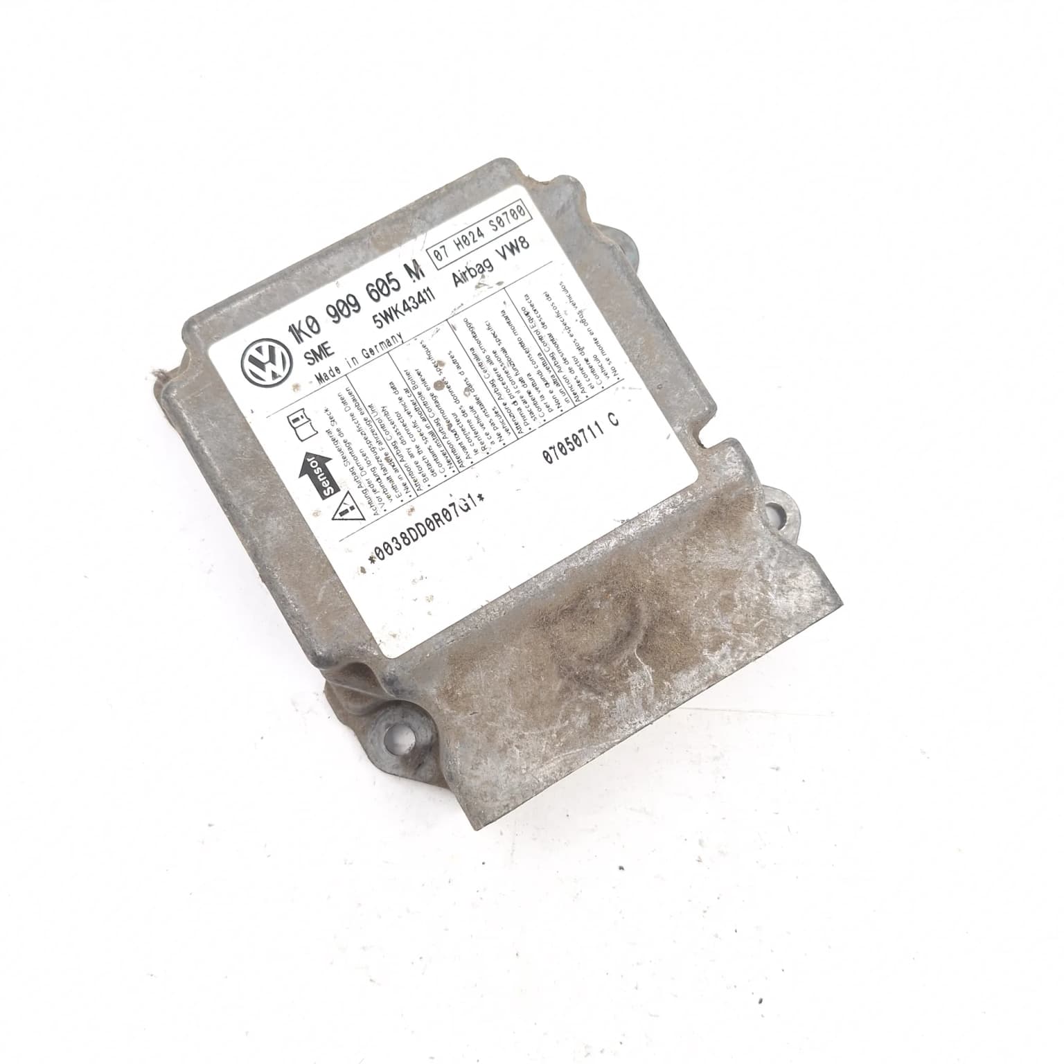 Airbag control module Skoda OCTAVIA 2 (1Z) 2004–2013 1K0909605M – 1
