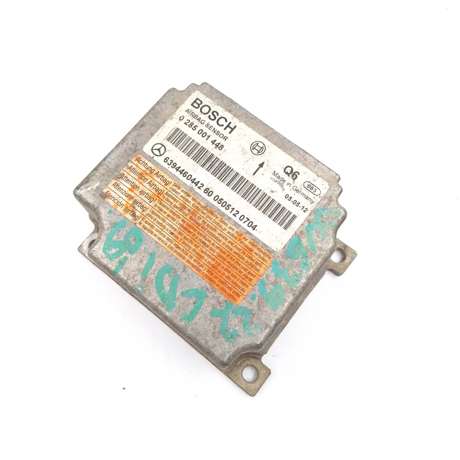 Airbag control module Mercedes-Benz VITO / VIANO (W639) 2003–2014 0285001448 – 1