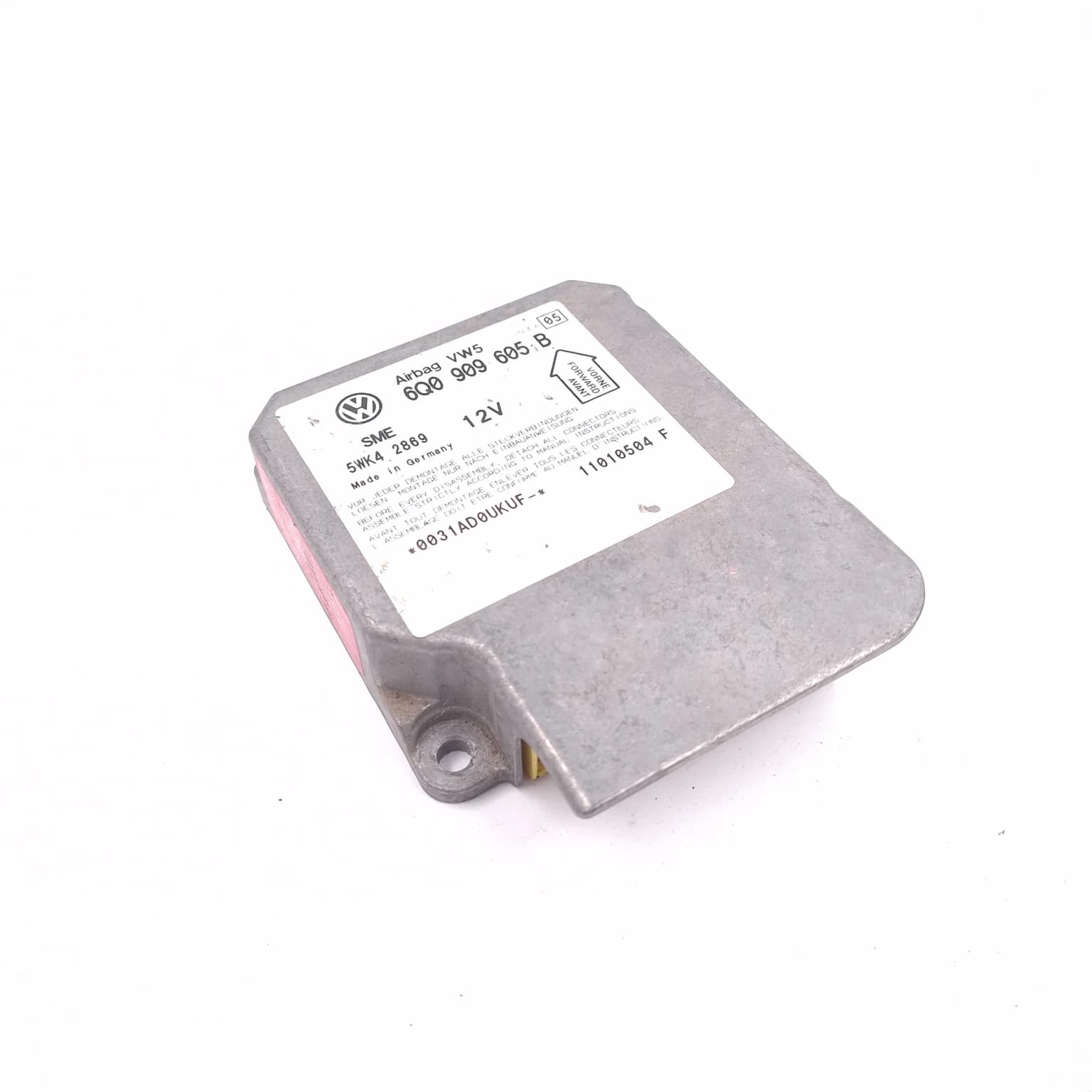 Airbag control module VW PASSAT B5, B5.5 1996–2005 6Q0909605B – 1