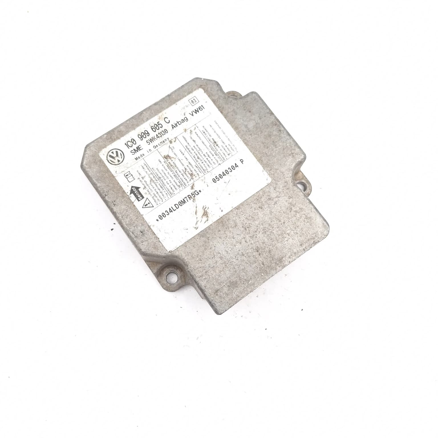Airbag control module VW PASSAT B5, B5.5 1996–2005 1C0909605C – 1
