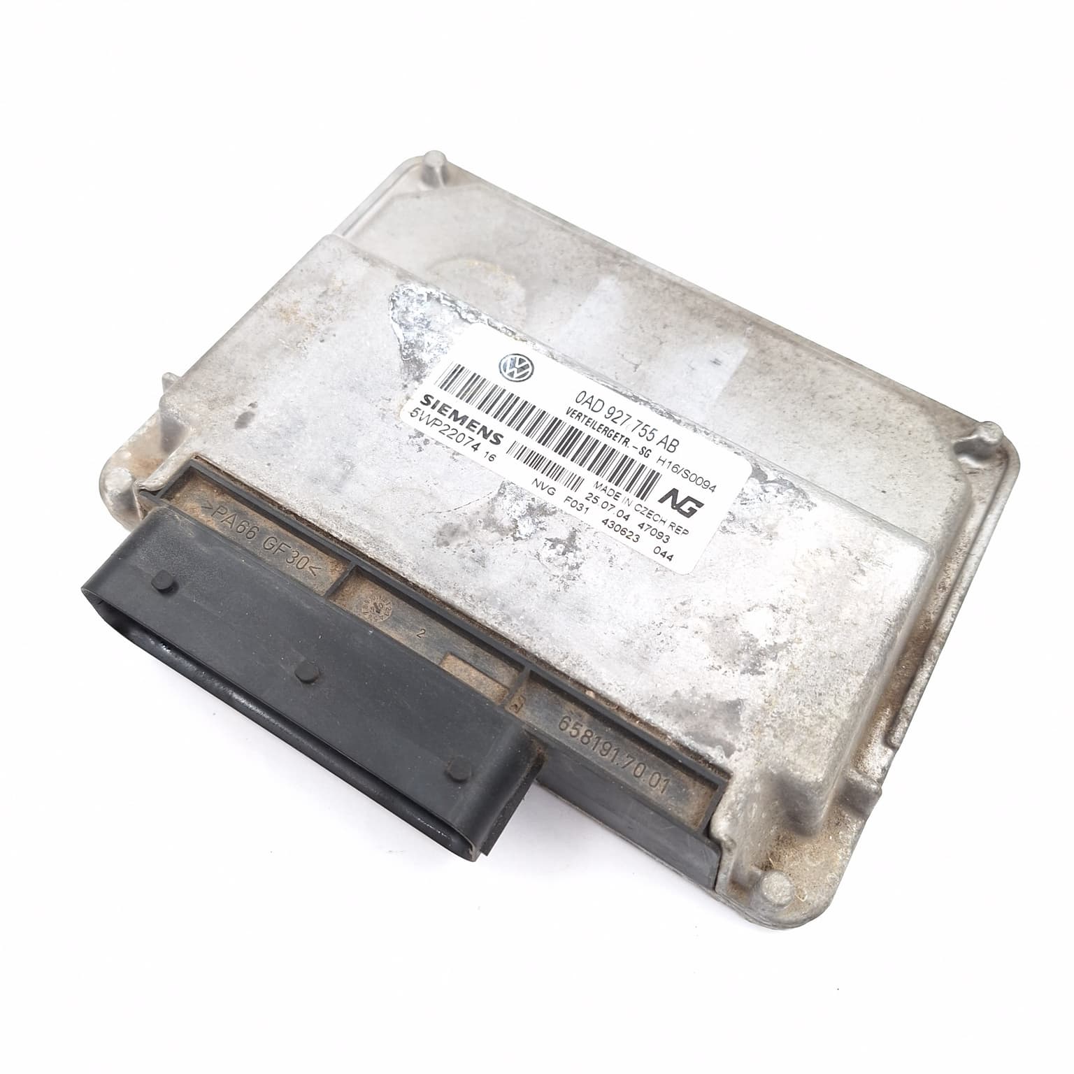 Control unit VW TOUAREG (7L) 2002–2010 2.5 R5 TDI 0AD927755AB – 1