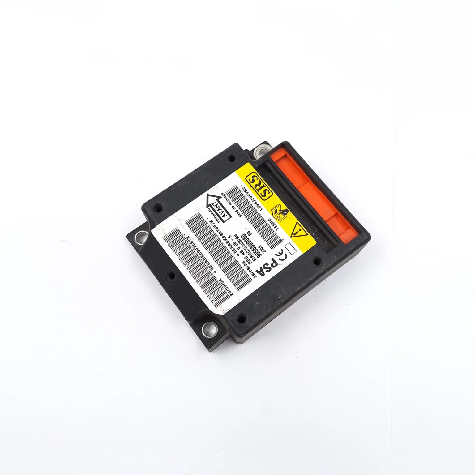 Airbag control module Citroen C3 1 (FC) 2002–2010 9656889080 – 1