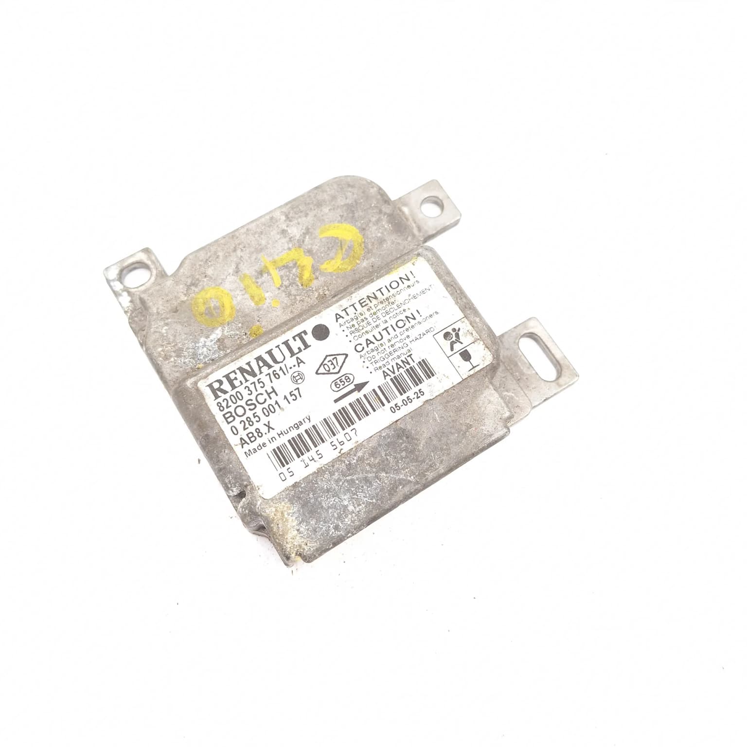 Airbag control module Renault CLIO 2 / SYMBOL 1 1998–2008 8200375761A – 1